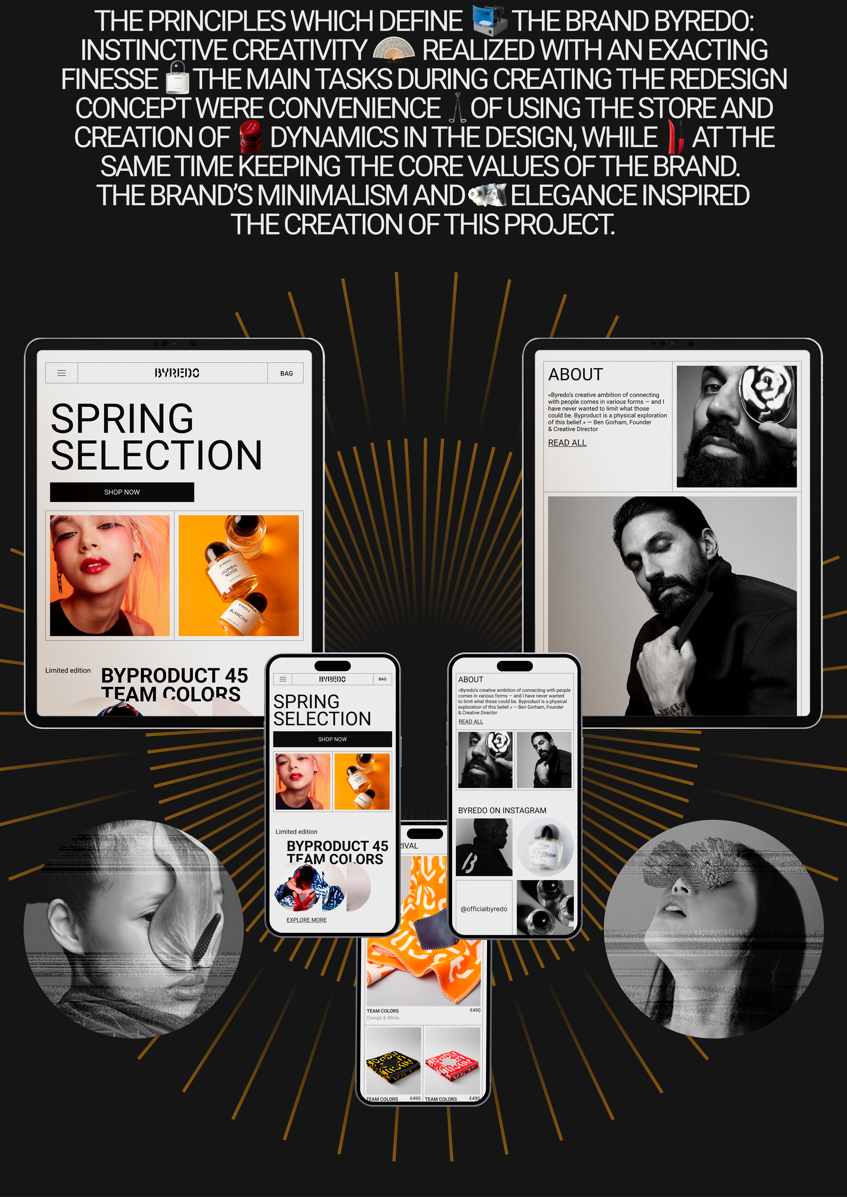 BYREDO / E-commerce Redesign — Изображение №3 — Интерфейсы, Брендинг на Dprofile