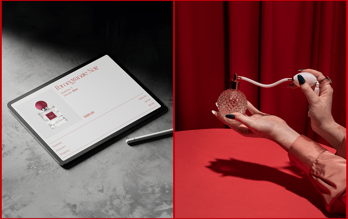 Luxe Perfume Gallery: UX/UI дизайн онлайн-магазина — Изображение №16 — Интерфейсы, Брендинг на Dprofile