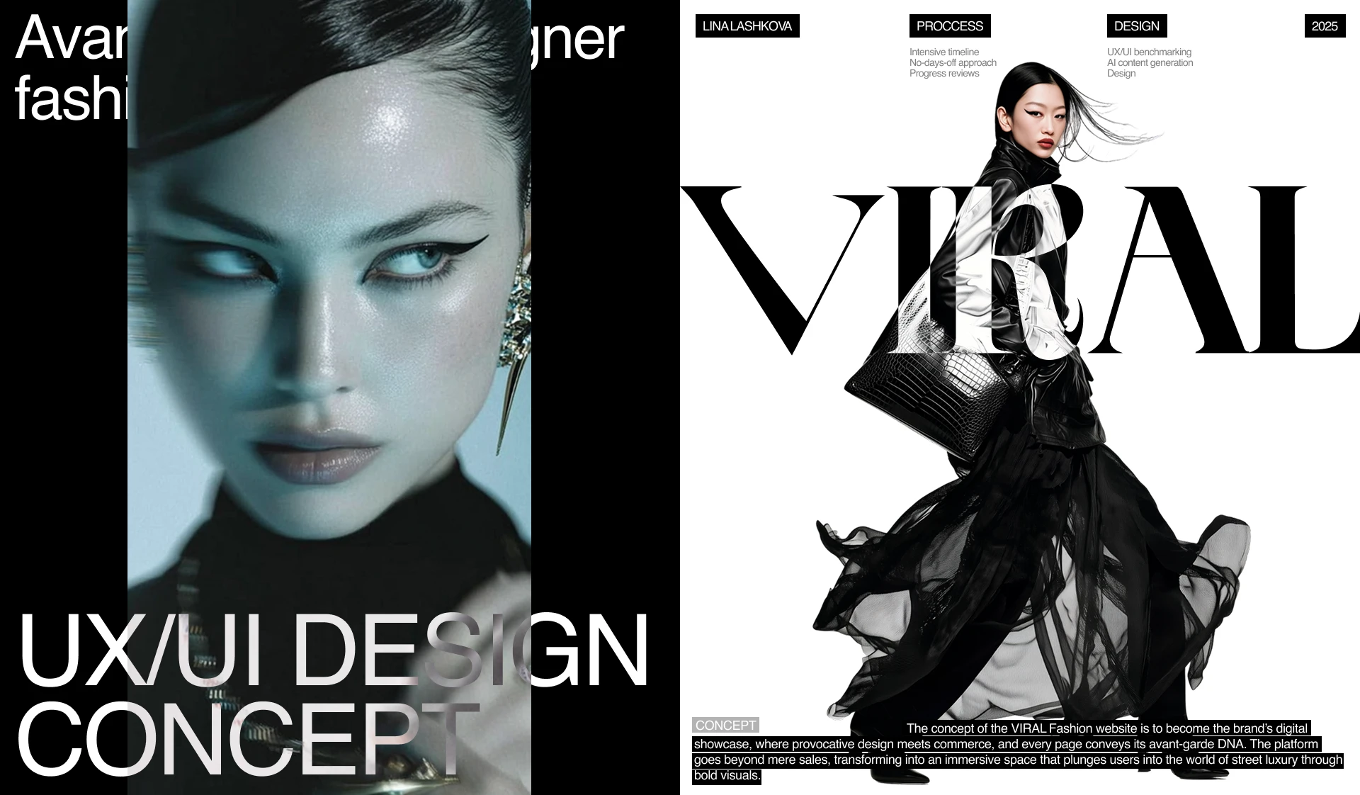 VIRAL Fashion: E-commerce UX/UI Design Concept — Изображение №1 — Интерфейсы, Брендинг на Dprofile