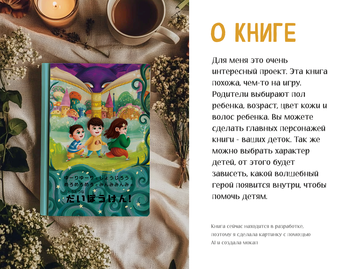 Разработка детской книги с кастомизацией — Изображение №2 — Иллюстрация, Графика на Dprofile
