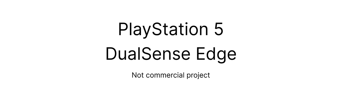 PlayStation 5 DualSense Edge — Изображение №1 — 3D на Dprofile