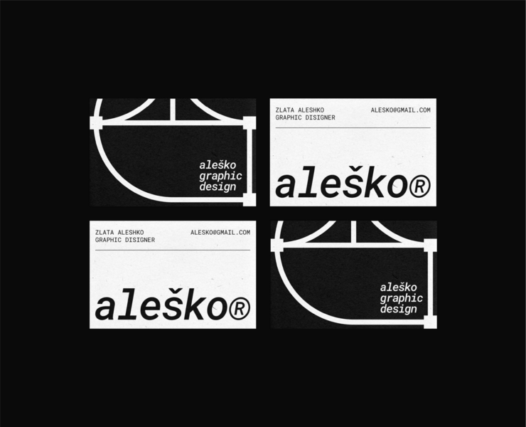 Alesko - Brand Visual Identity — Брендинг, Графика на Dprofile