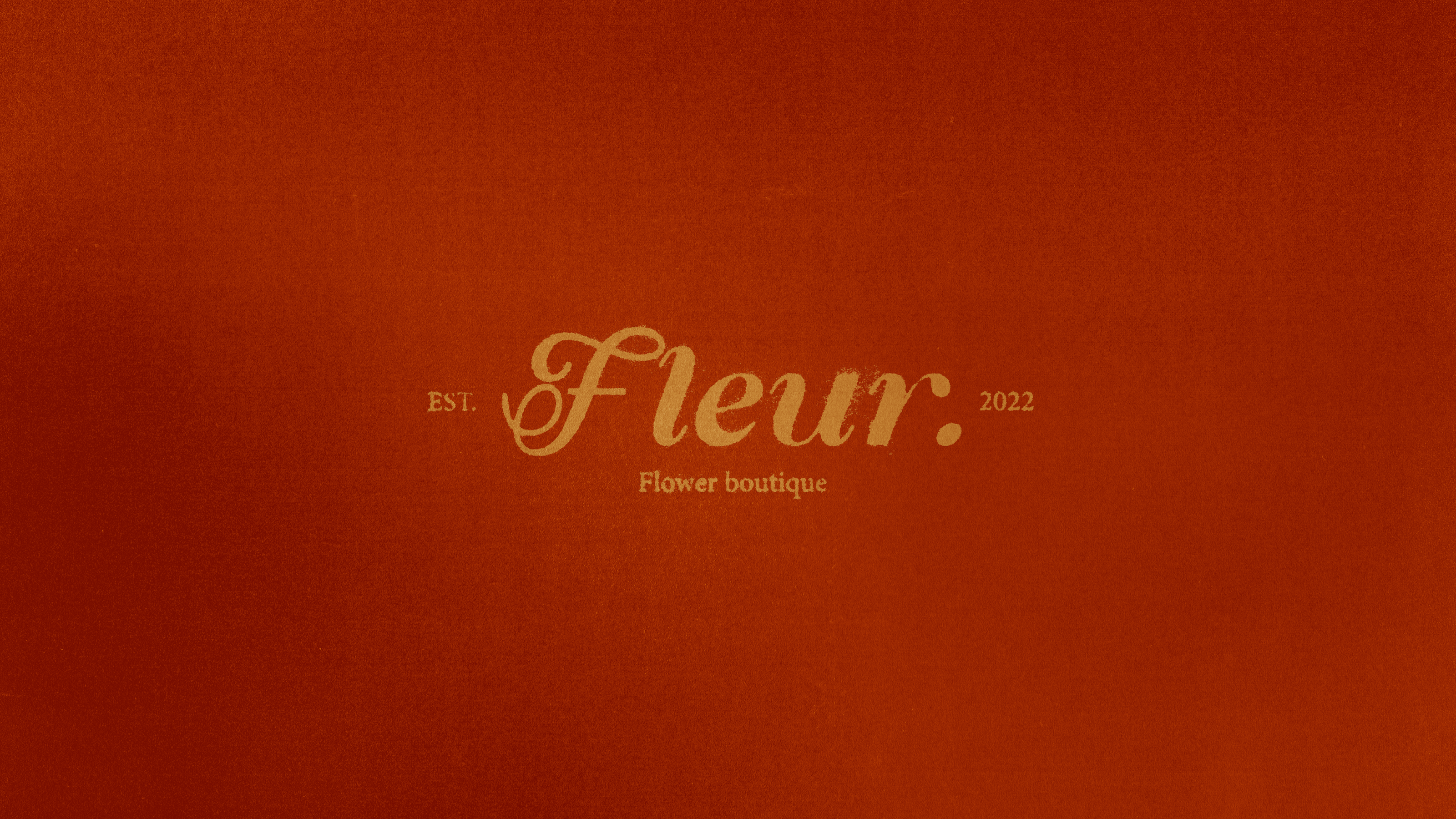 Fleur / Айдентика для цветочного магазина — Изображение №1 — Брендинг, Графика на Dprofile