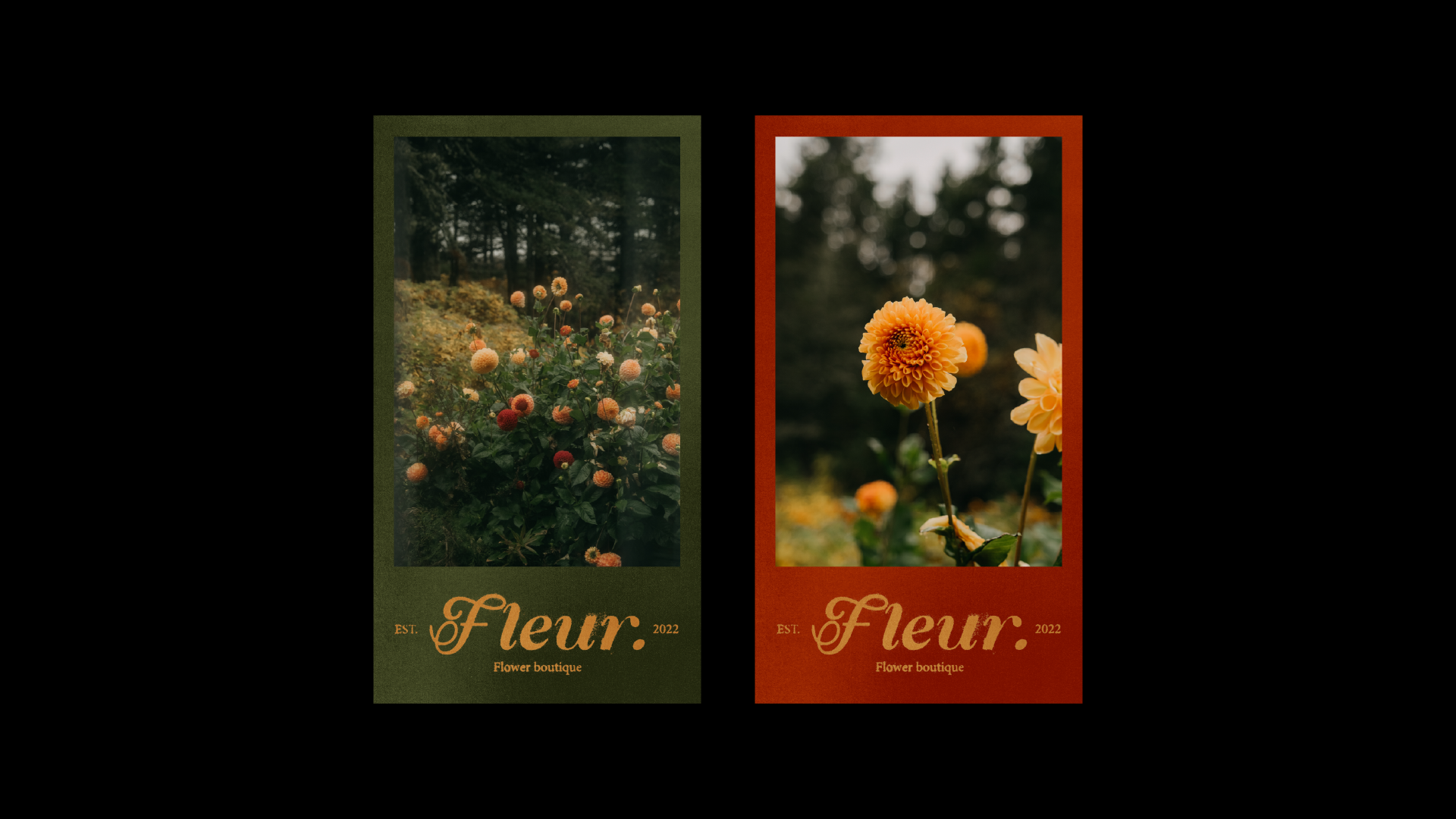 Fleur / Айдентика для цветочного магазина — Изображение №4 — Брендинг, Графика на Dprofile