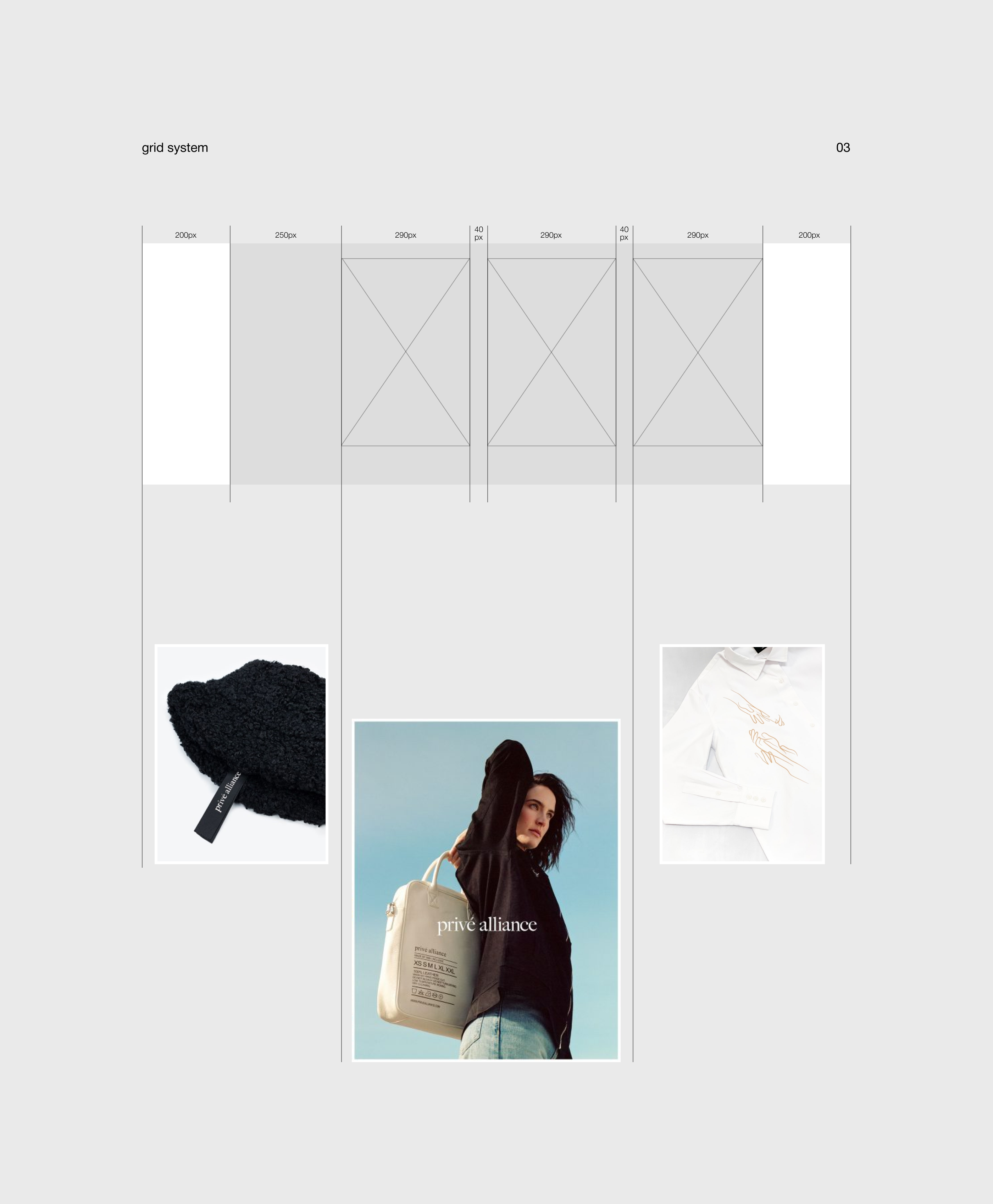 PRIVÉ ALLIANCE redesign concept — Изображение №2 — Интерфейсы на Dprofile
