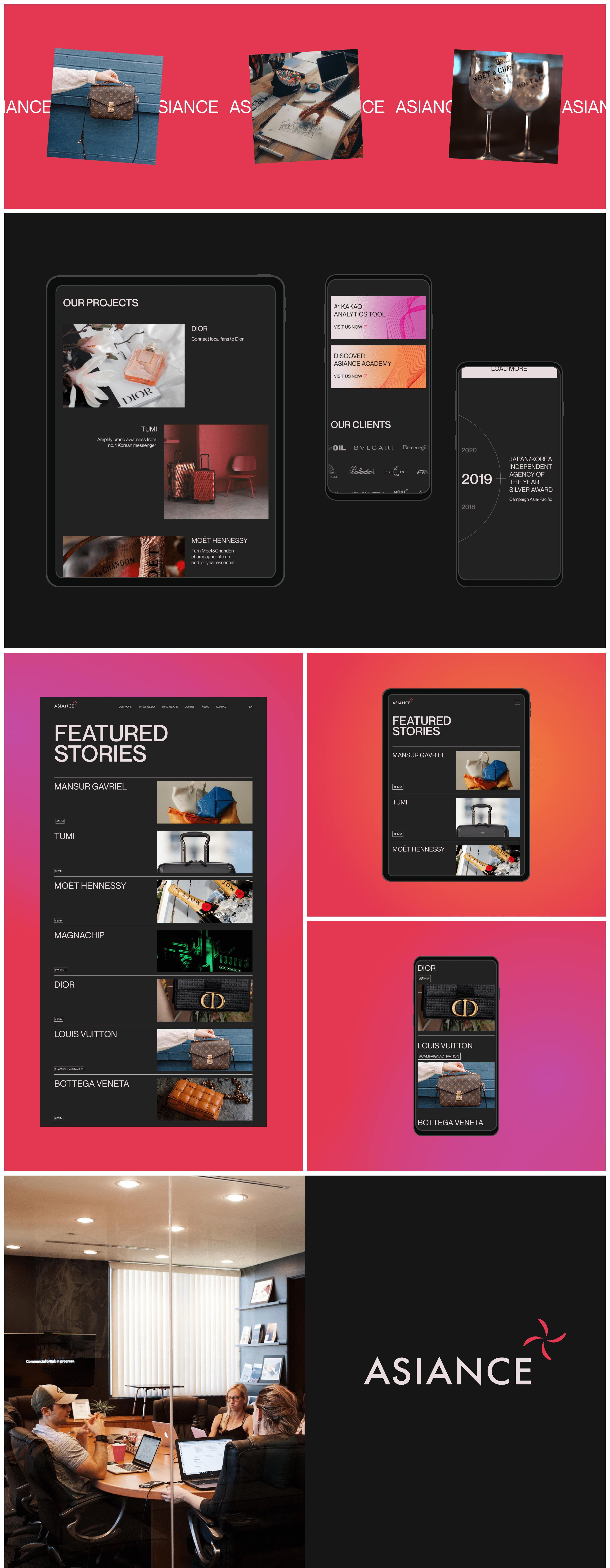ASIANCE redesign concept — Изображение №3 — Интерфейсы на Dprofile