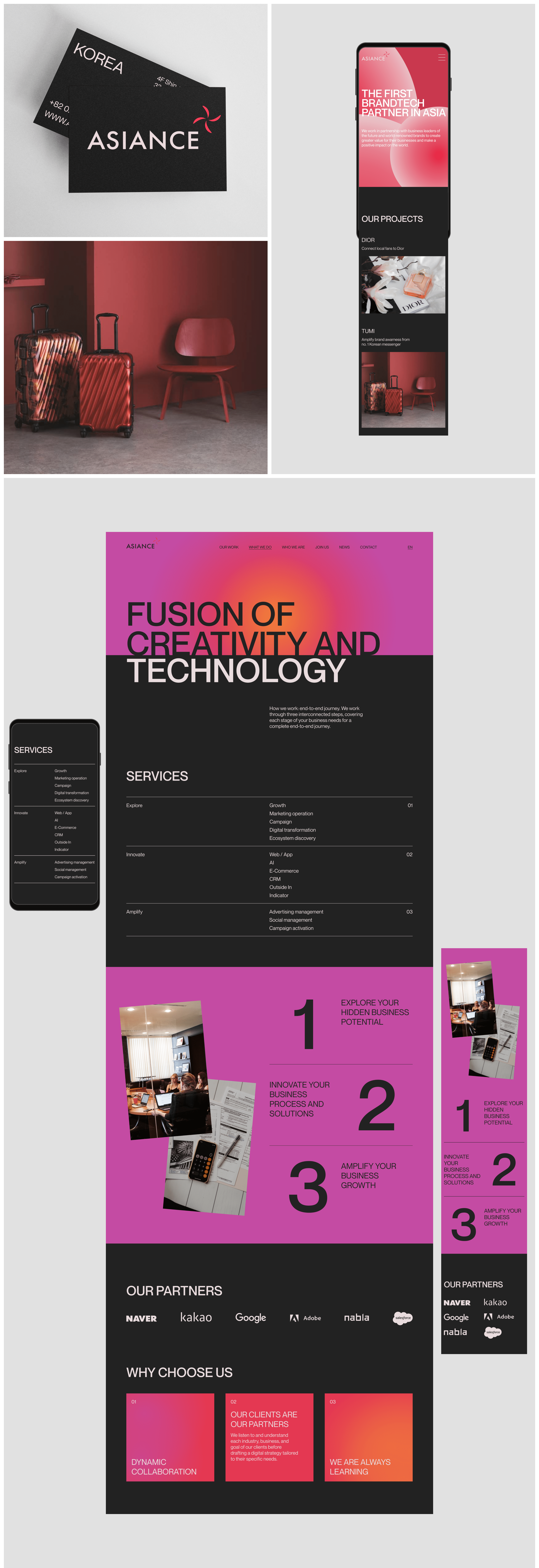 ASIANCE redesign concept — Изображение №2 — Интерфейсы на Dprofile