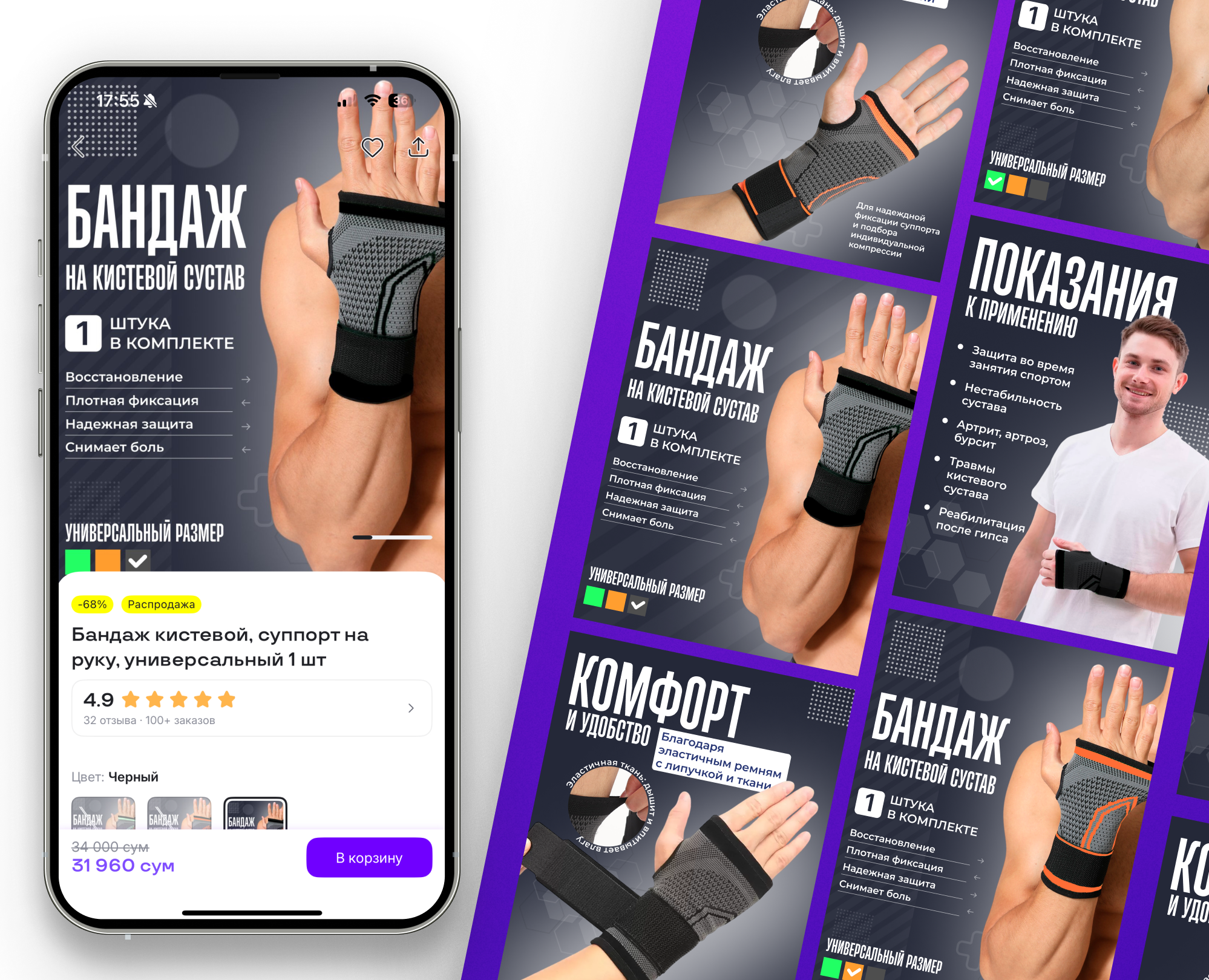 Инфографика для Маркетплейсов на Dprofile