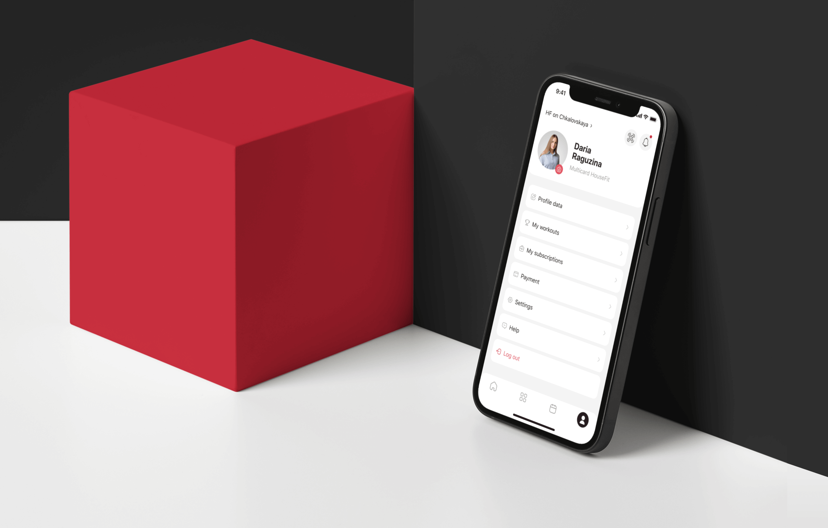HOUSEFIT | Mobile app for fitness club — Изображение №9 — Интерфейсы, Брендинг на Dprofile