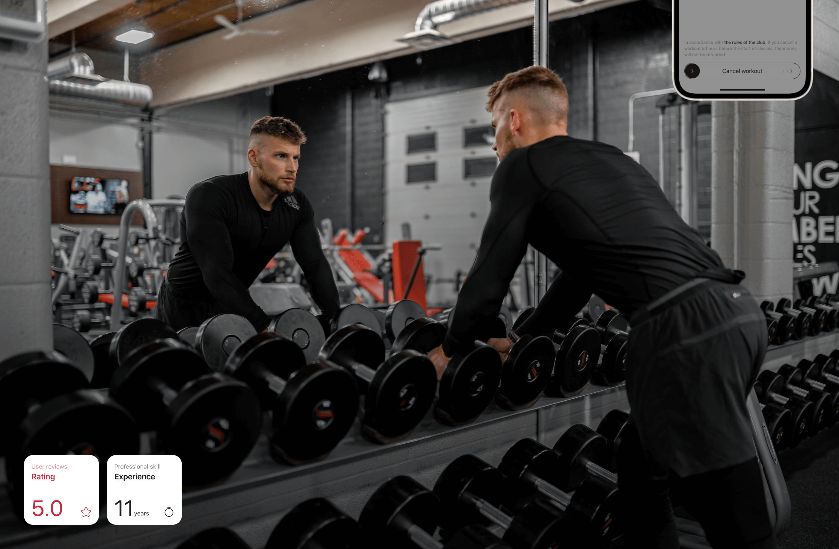 HOUSEFIT | Mobile app for fitness club — Изображение №21 — Интерфейсы, Брендинг на Dprofile