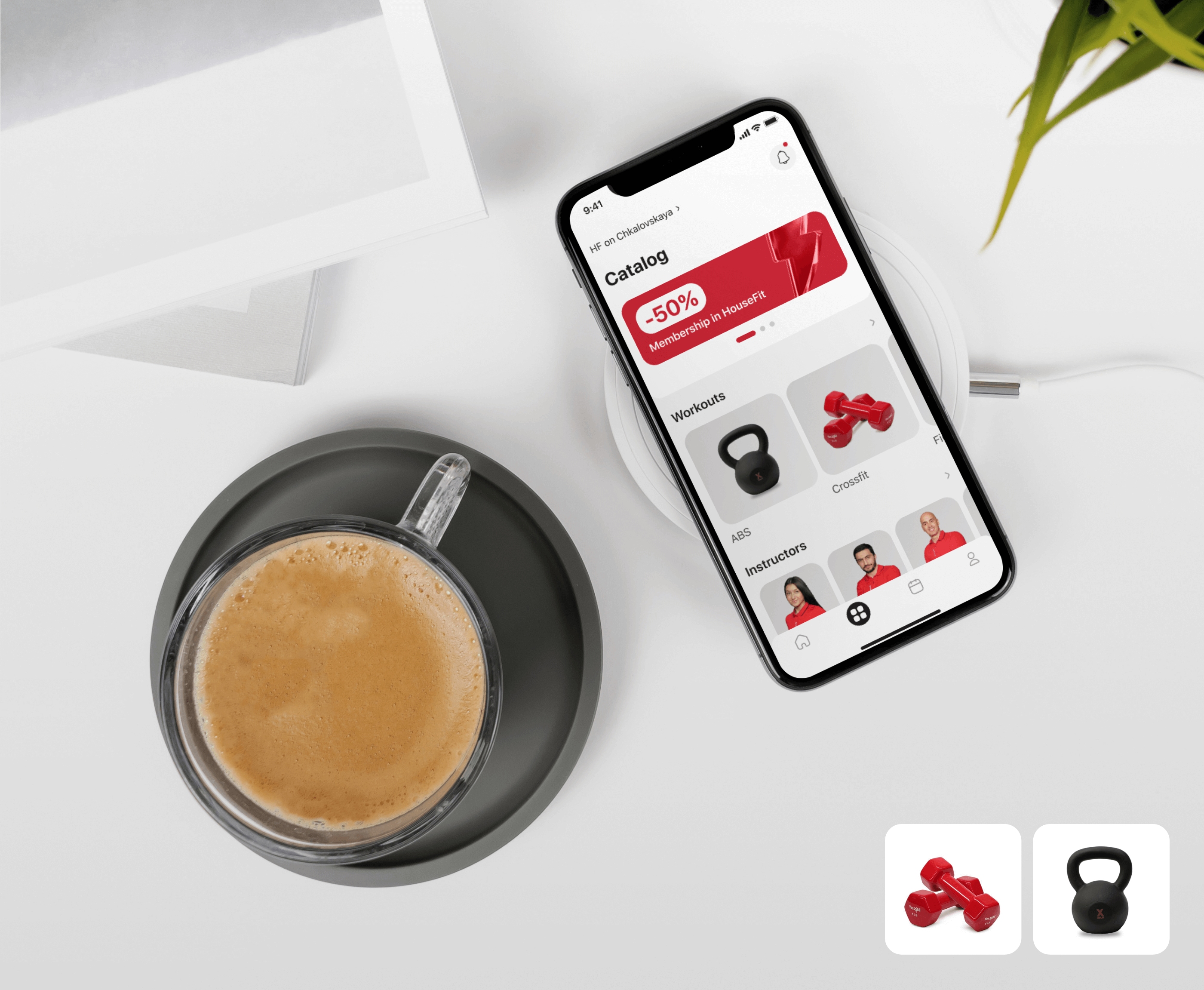 HOUSEFIT | Mobile app for fitness club — Изображение №18 — Интерфейсы, Брендинг на Dprofile