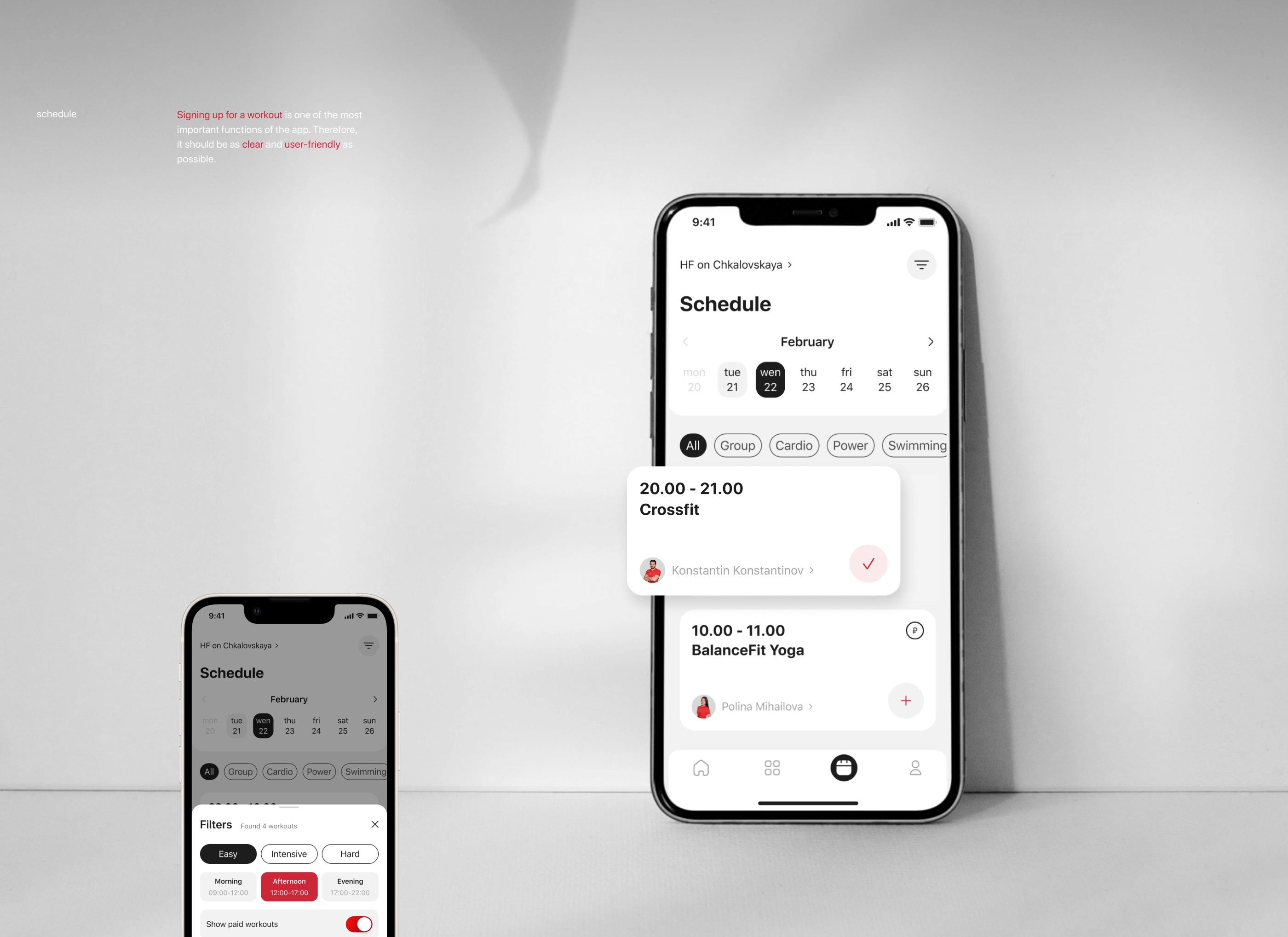 HOUSEFIT | Mobile app for fitness club — Изображение №22 — Интерфейсы, Брендинг на Dprofile