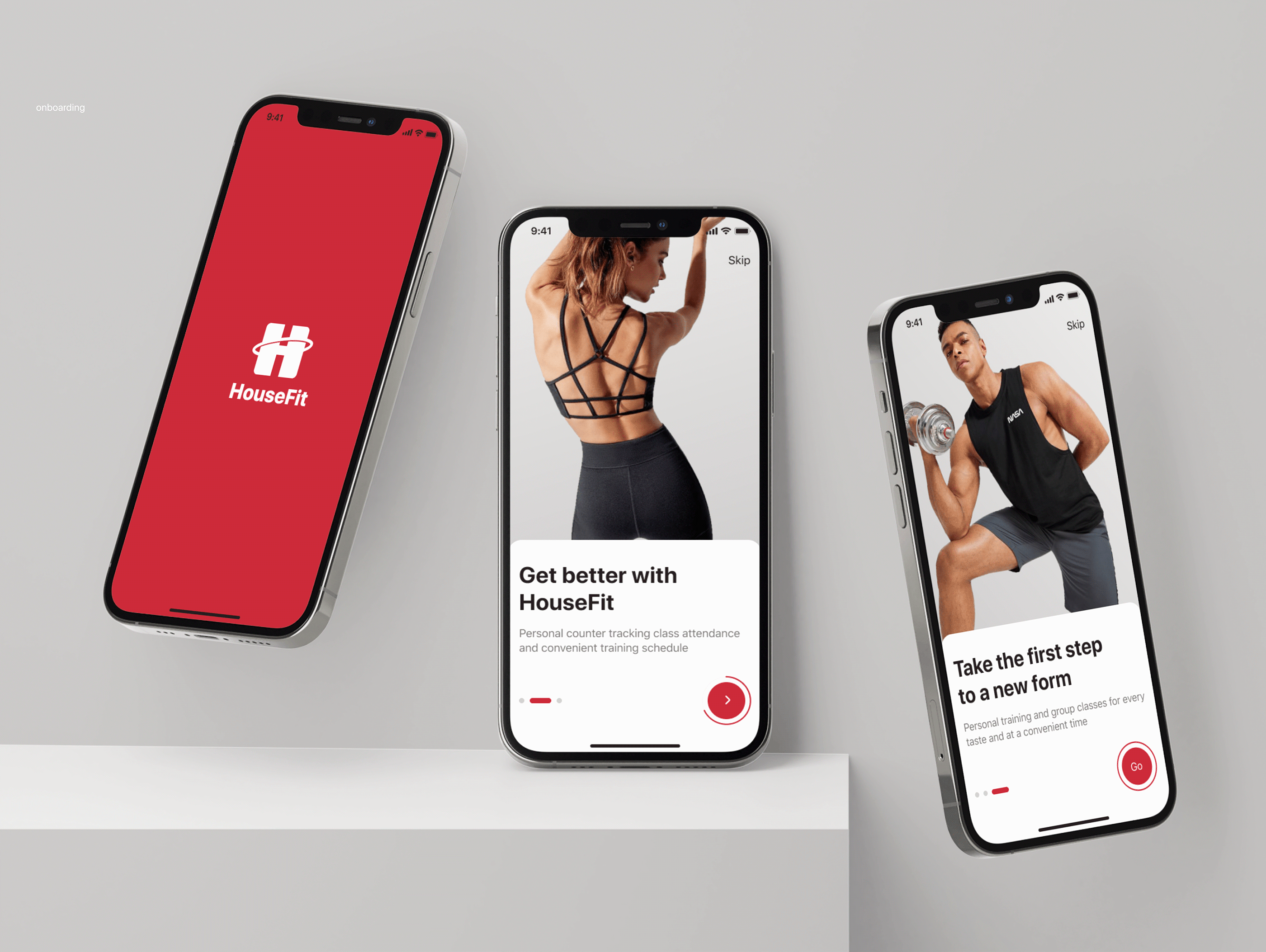 HOUSEFIT | Mobile app for fitness club — Изображение №12 — Интерфейсы, Брендинг на Dprofile