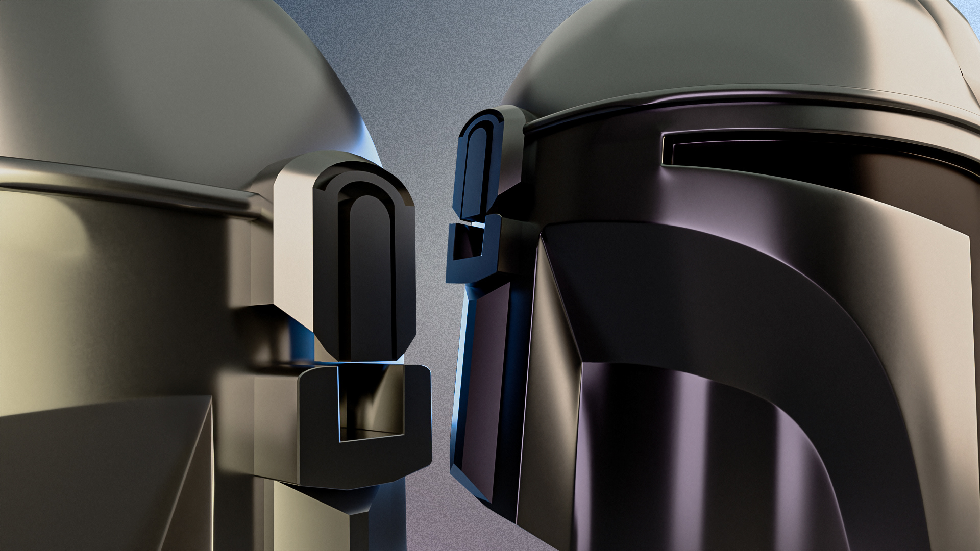 Mandalorian Helmet 3D — Изображение №8 — Иллюстрация, 3D на Dprofile