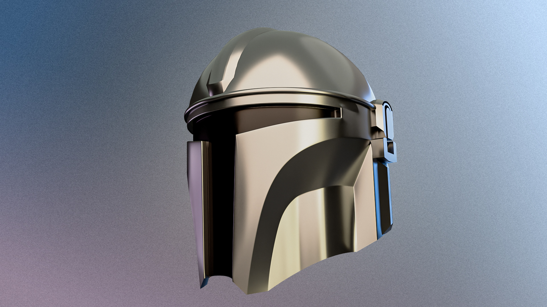 Mandalorian Helmet 3D — Изображение №6 — Иллюстрация, 3D на Dprofile