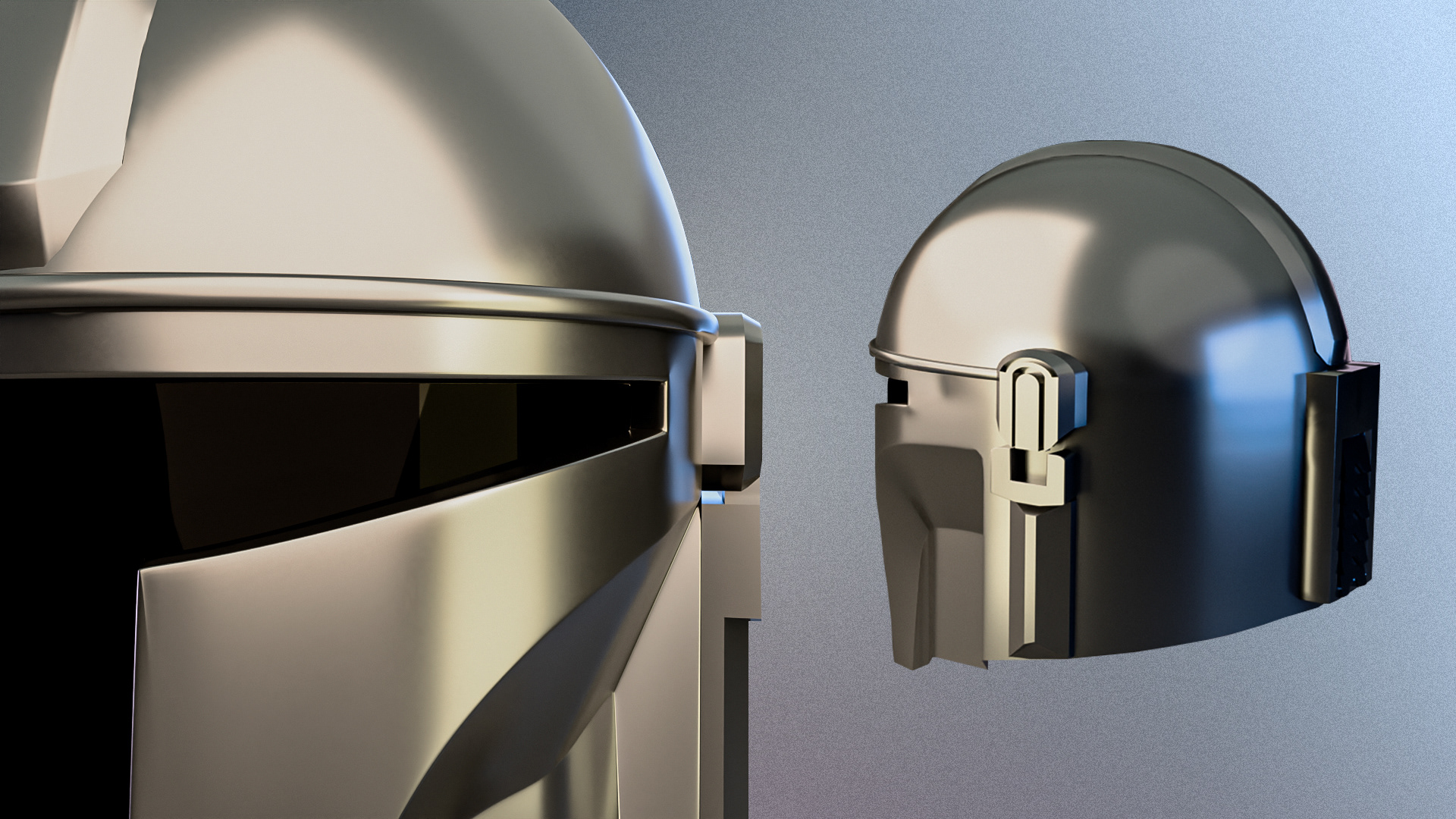 Mandalorian Helmet 3D — Изображение №7 — Иллюстрация, 3D на Dprofile