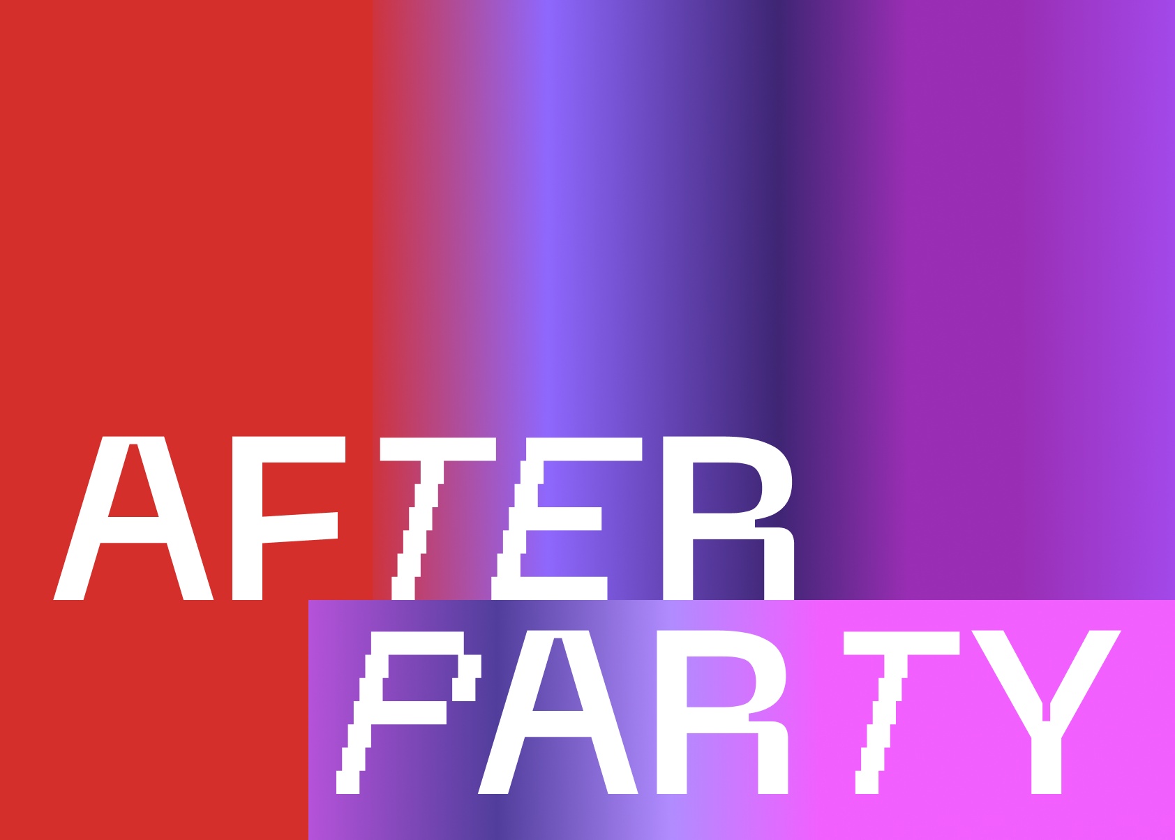 New Year Digital Card AFTERPARTY — Изображение №1 — Графика, Анимация на Dprofile