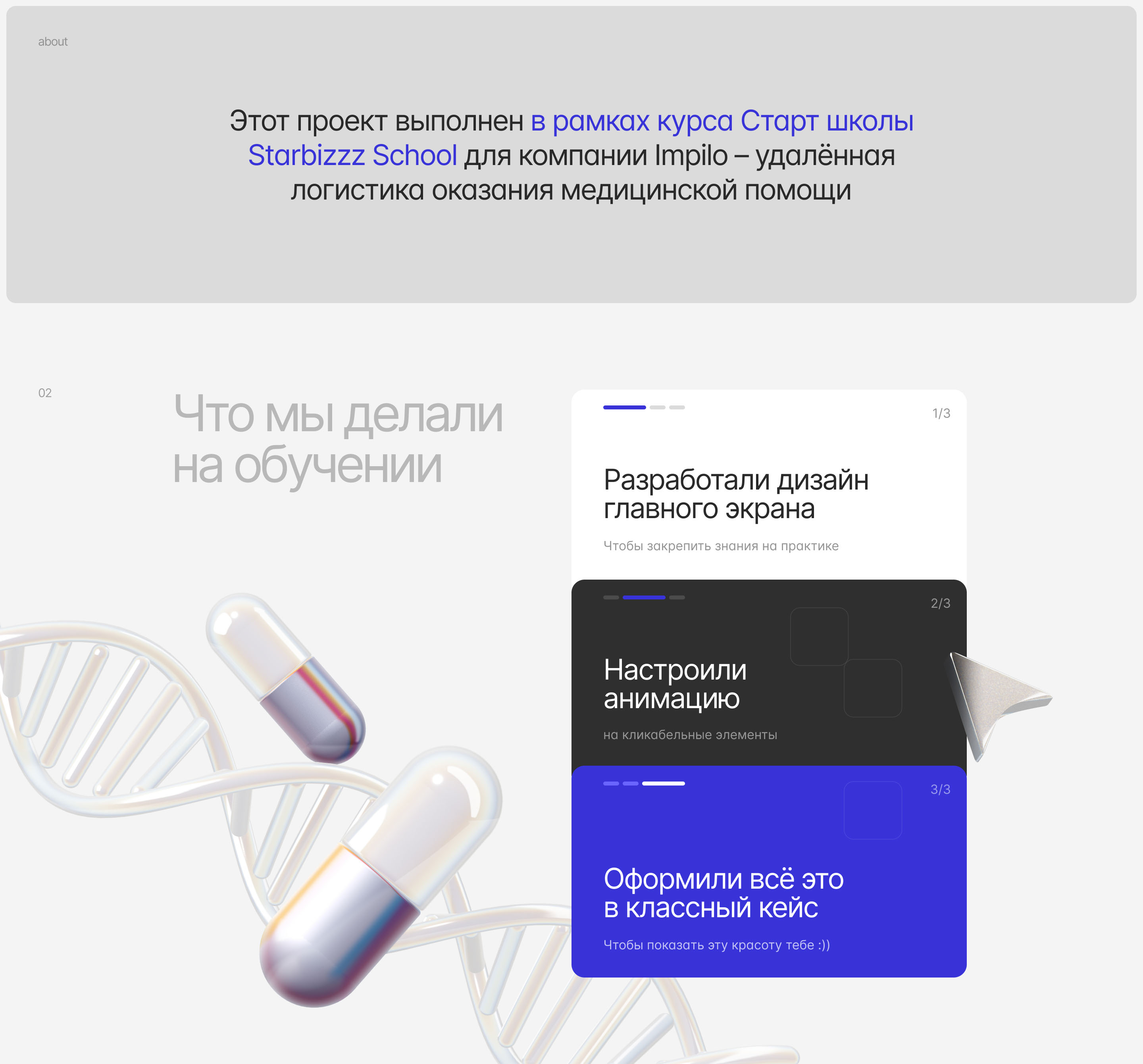 Удалённая логистика оказания медицинской помощи — Изображение №2 — Интерфейсы, Анимация на Dprofile