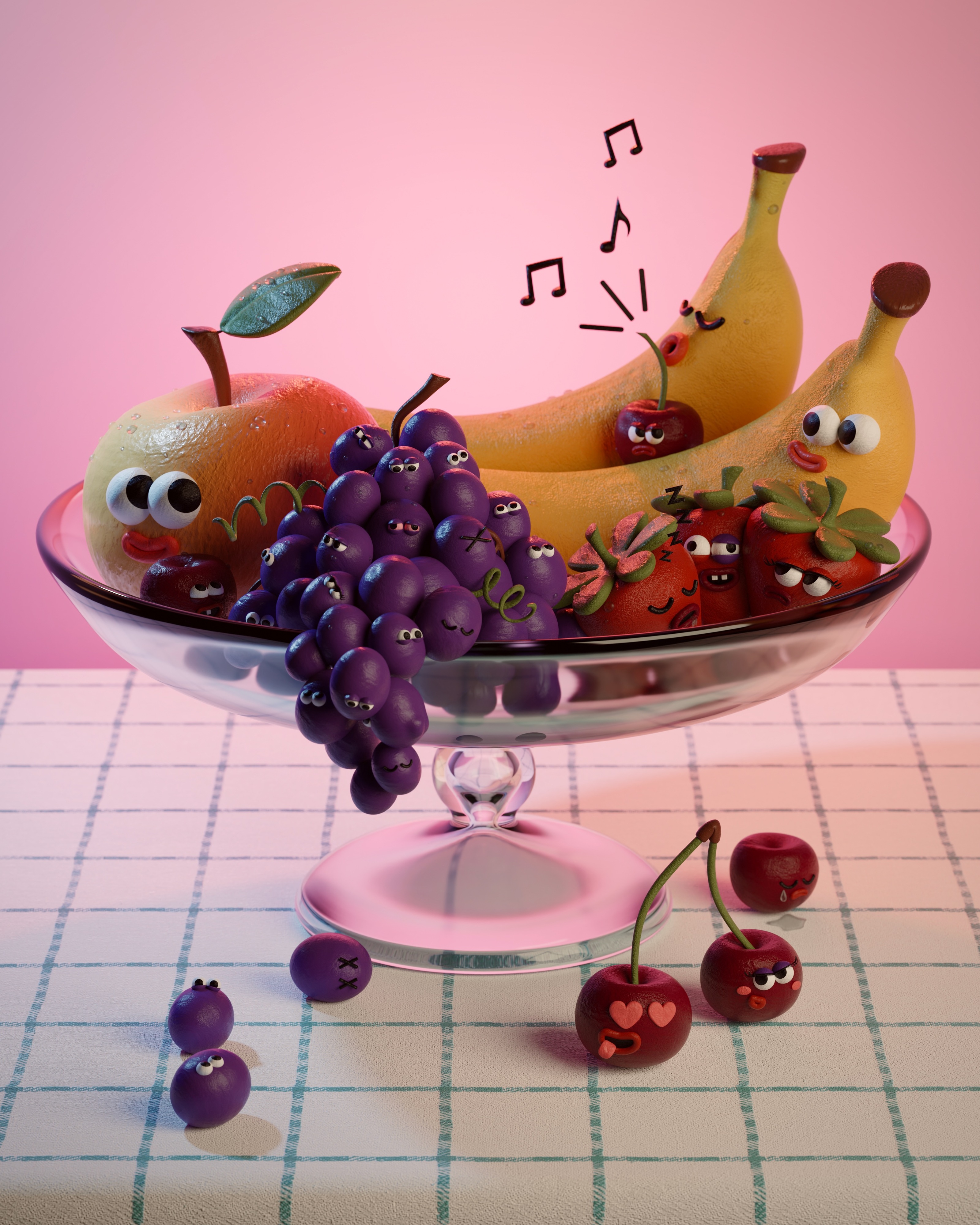 3D-арт "Stillife" — Изображение №1 — Иллюстрация, 3D на Dprofile