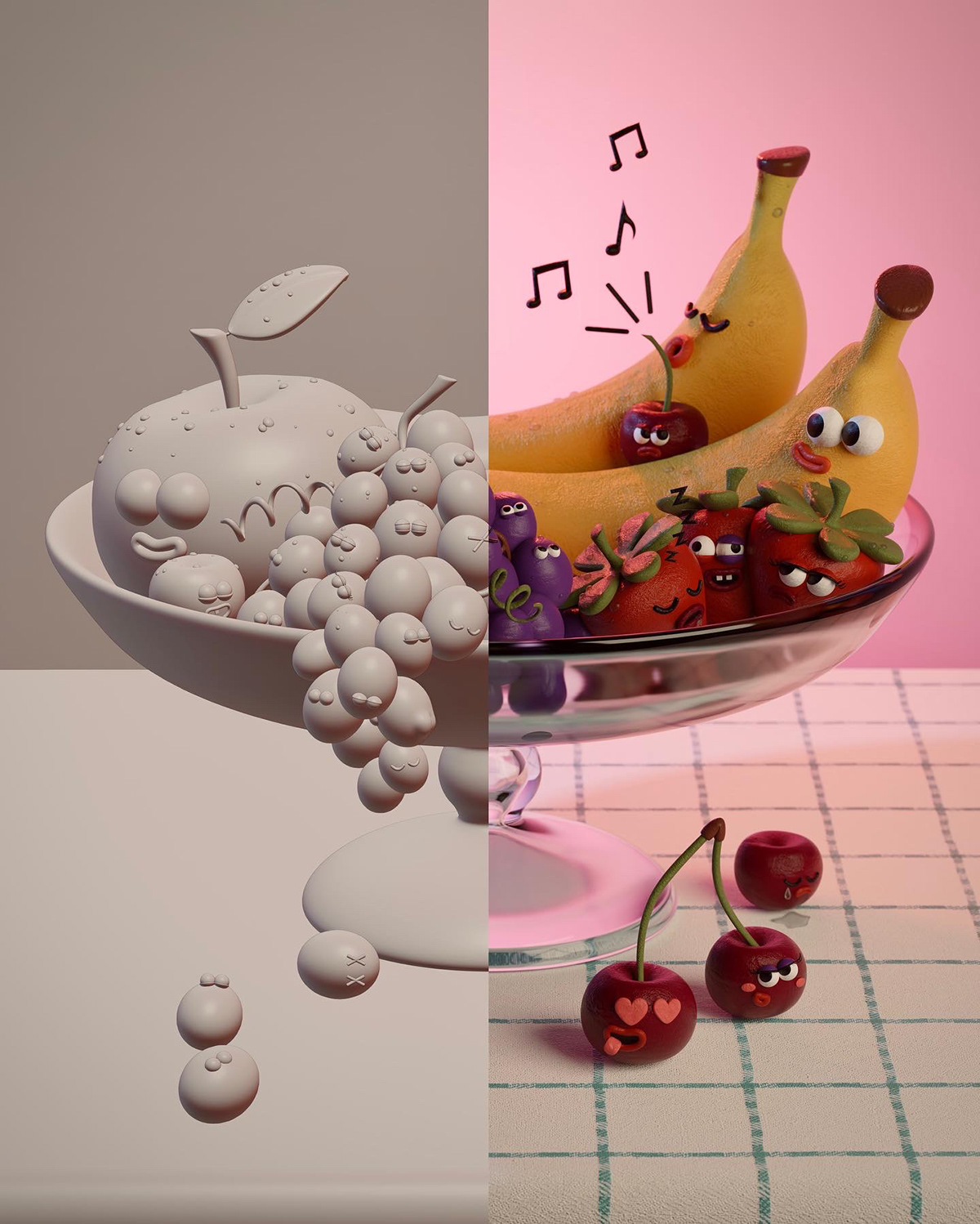 3D-арт "Stillife" — Изображение №2 — Иллюстрация, 3D на Dprofile