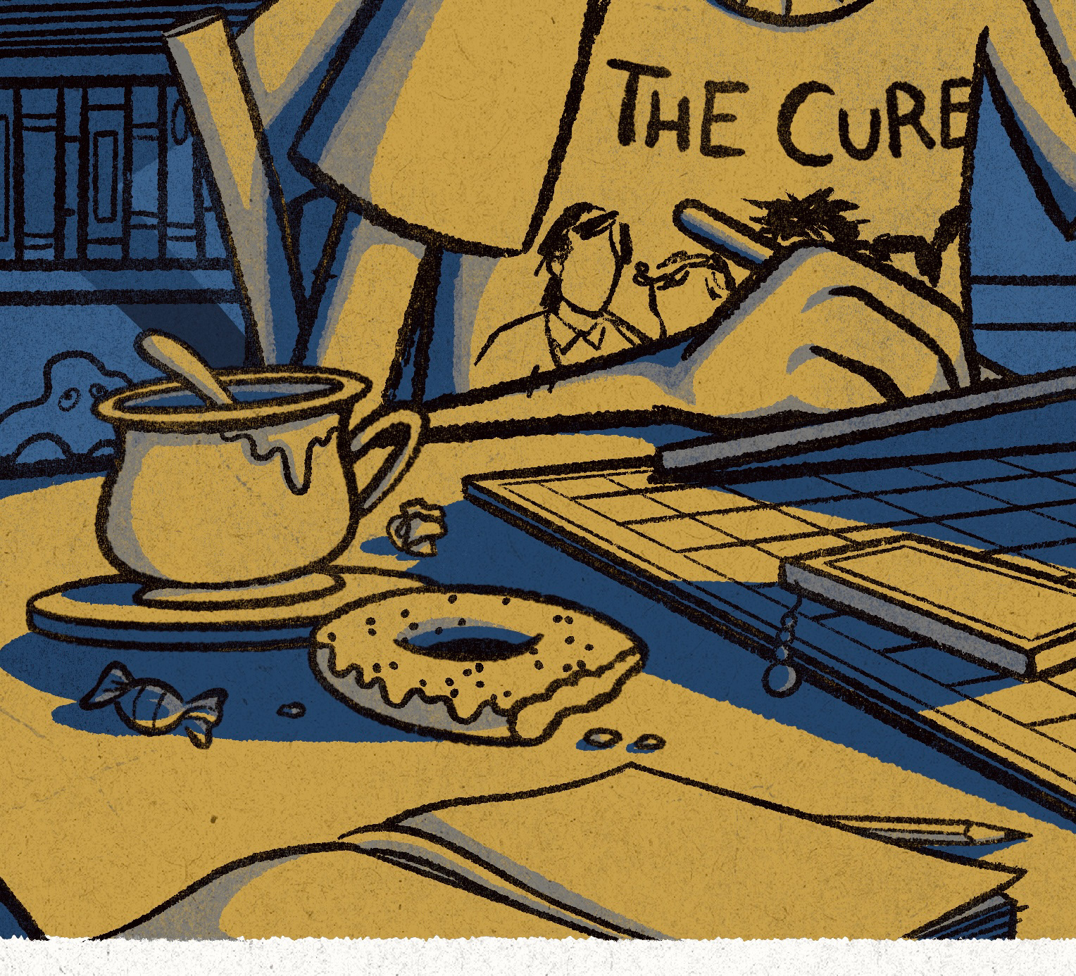 Иллюстрация "The Night" — Изображение №3 — Иллюстрация, Графика на Dprofile