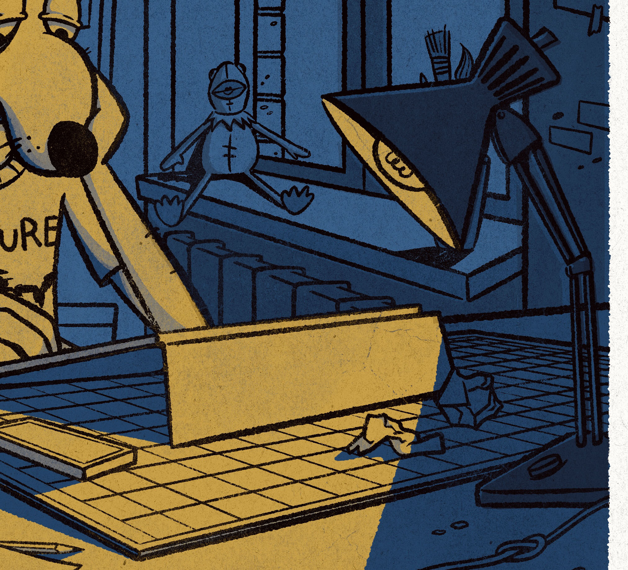Иллюстрация "The Night" — Изображение №5 — Иллюстрация, Графика на Dprofile