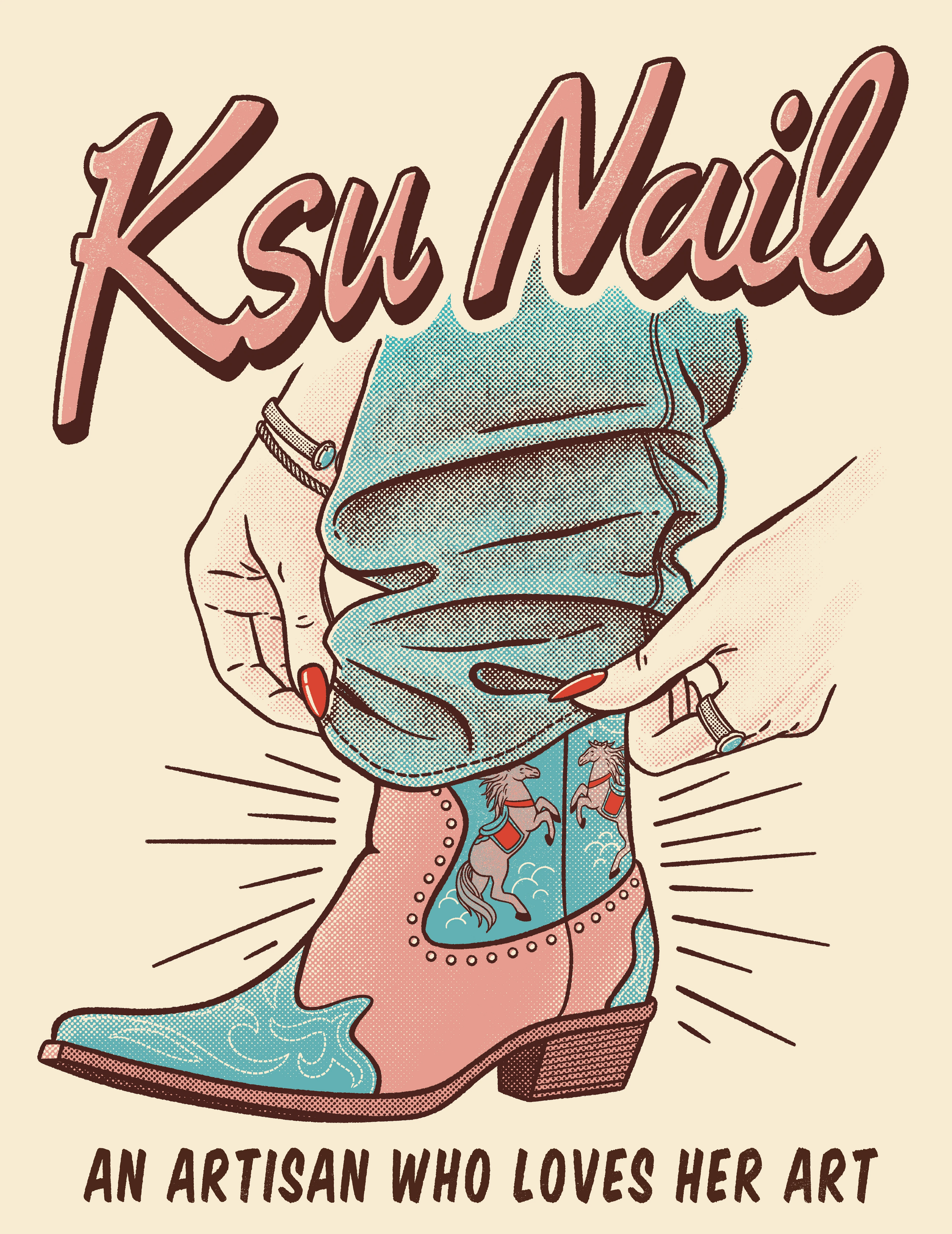 Дизайн мерча "Ksu Nail" — Изображение №1 — Брендинг, Иллюстрация на Dprofile