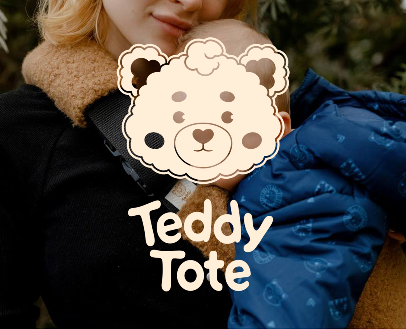 Разработка логотипа для детского бренда "Teddy Tote" на Dprofile