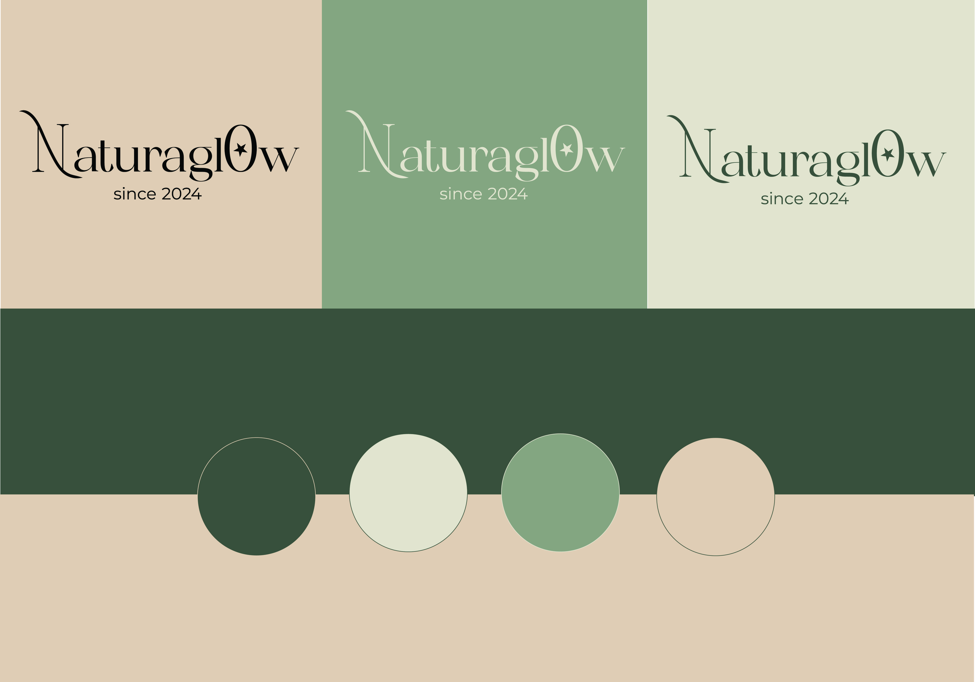 NATURALGLOW - Logo Design | Organic Cosmetics — Изображение №4 — Интерфейсы, Брендинг на Dprofile