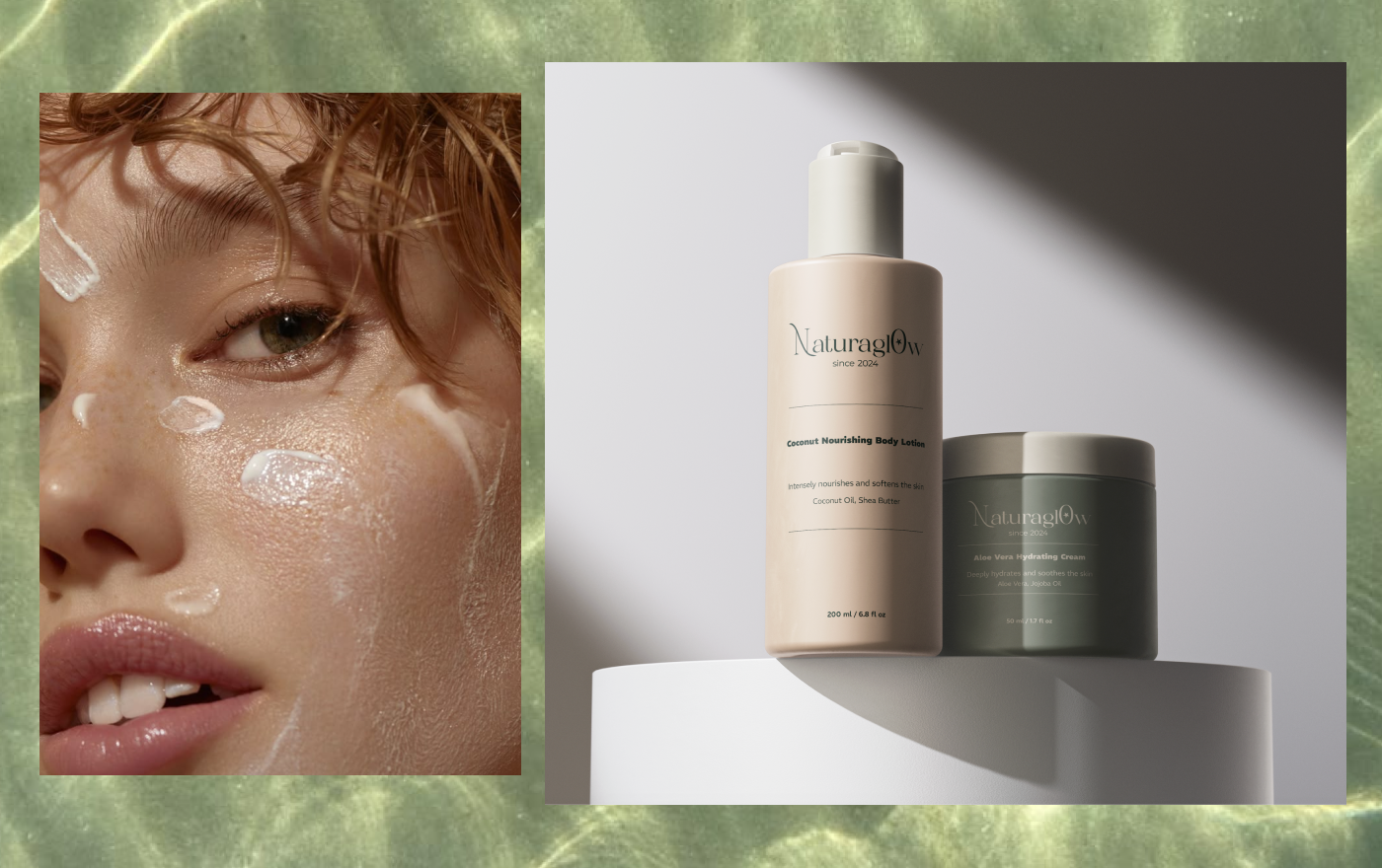 NATURALGLOW - Logo Design | Organic Cosmetics — Изображение №5 — Интерфейсы, Брендинг на Dprofile