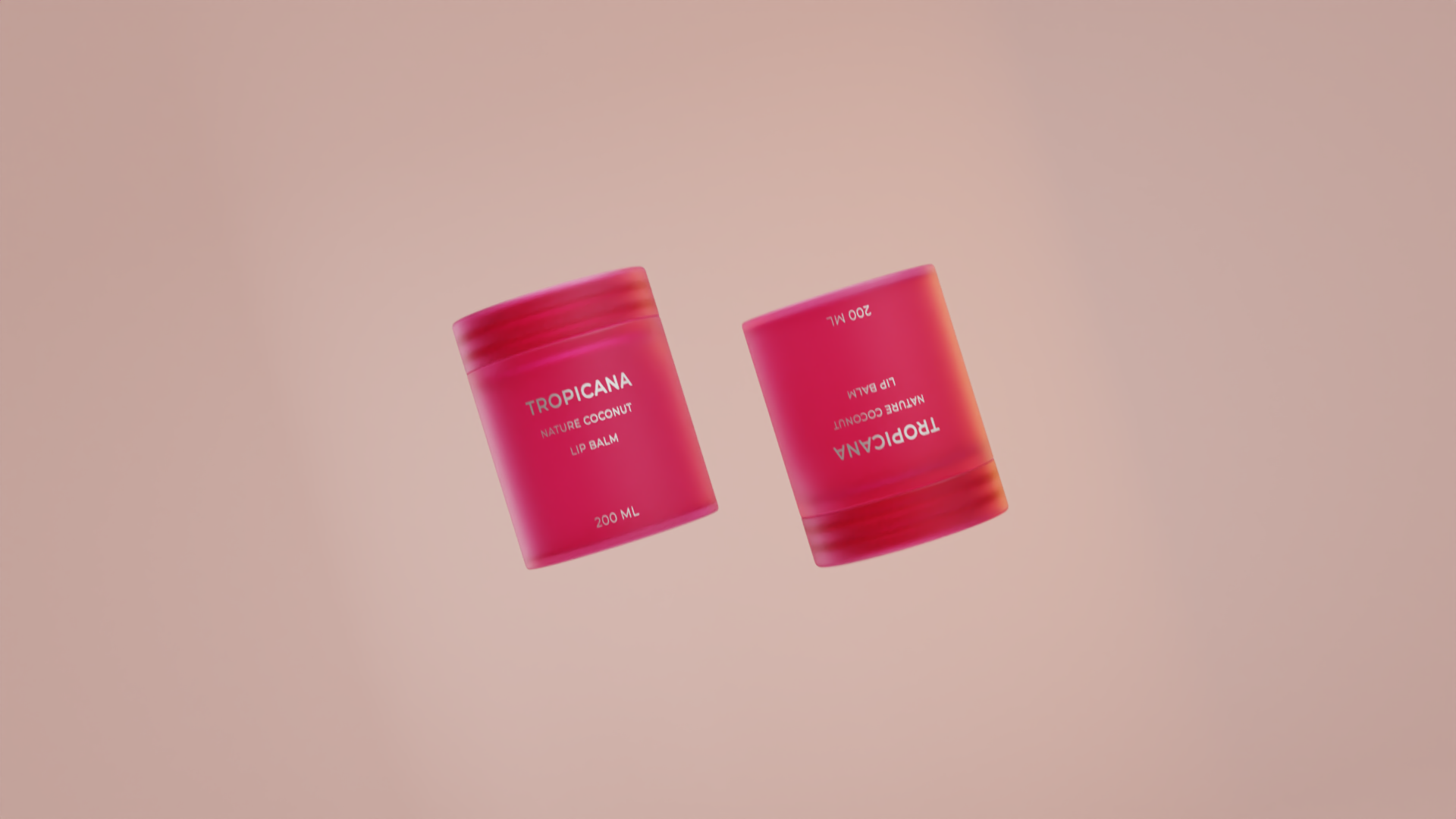 LIP BALM 3D MODEL "TROPICANA" — Изображение №2 — Иллюстрация, 3D на Dprofile