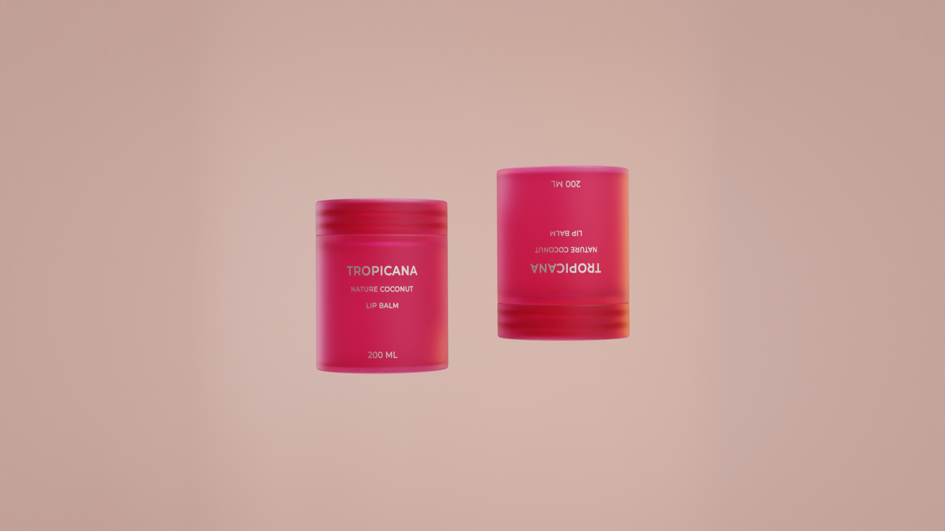 LIP BALM 3D MODEL "TROPICANA" — Изображение №4 — Иллюстрация, 3D на Dprofile