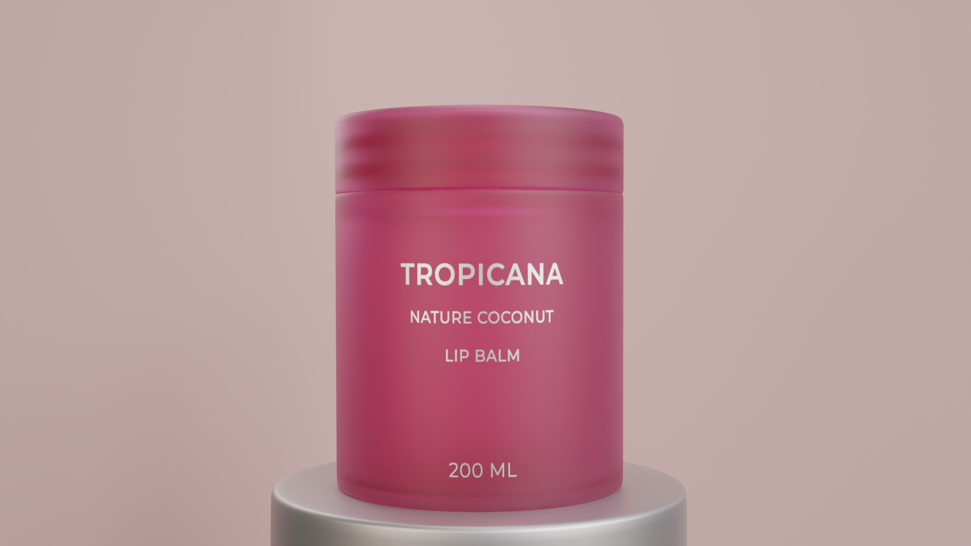 LIP BALM 3D MODEL "TROPICANA" — Изображение №5 — Иллюстрация, 3D на Dprofile