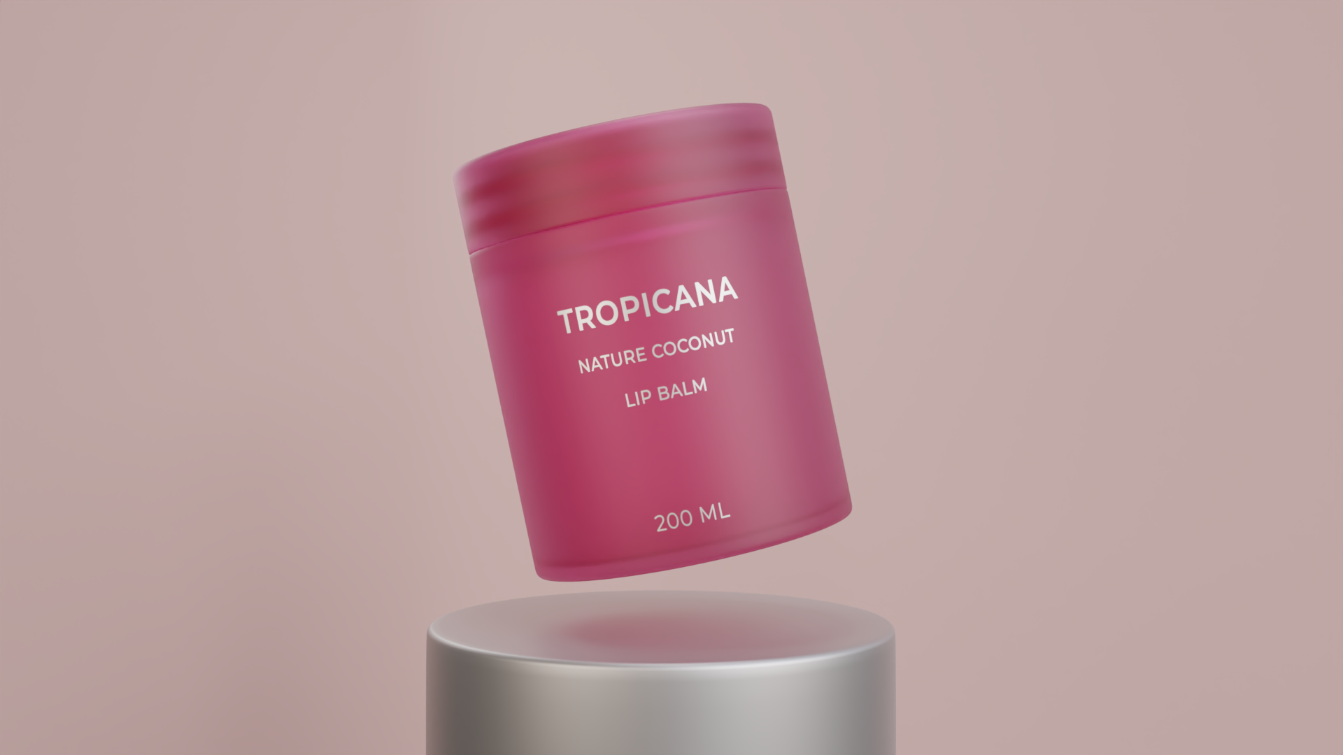 LIP BALM 3D MODEL "TROPICANA" — Изображение №3 — Иллюстрация, 3D на Dprofile