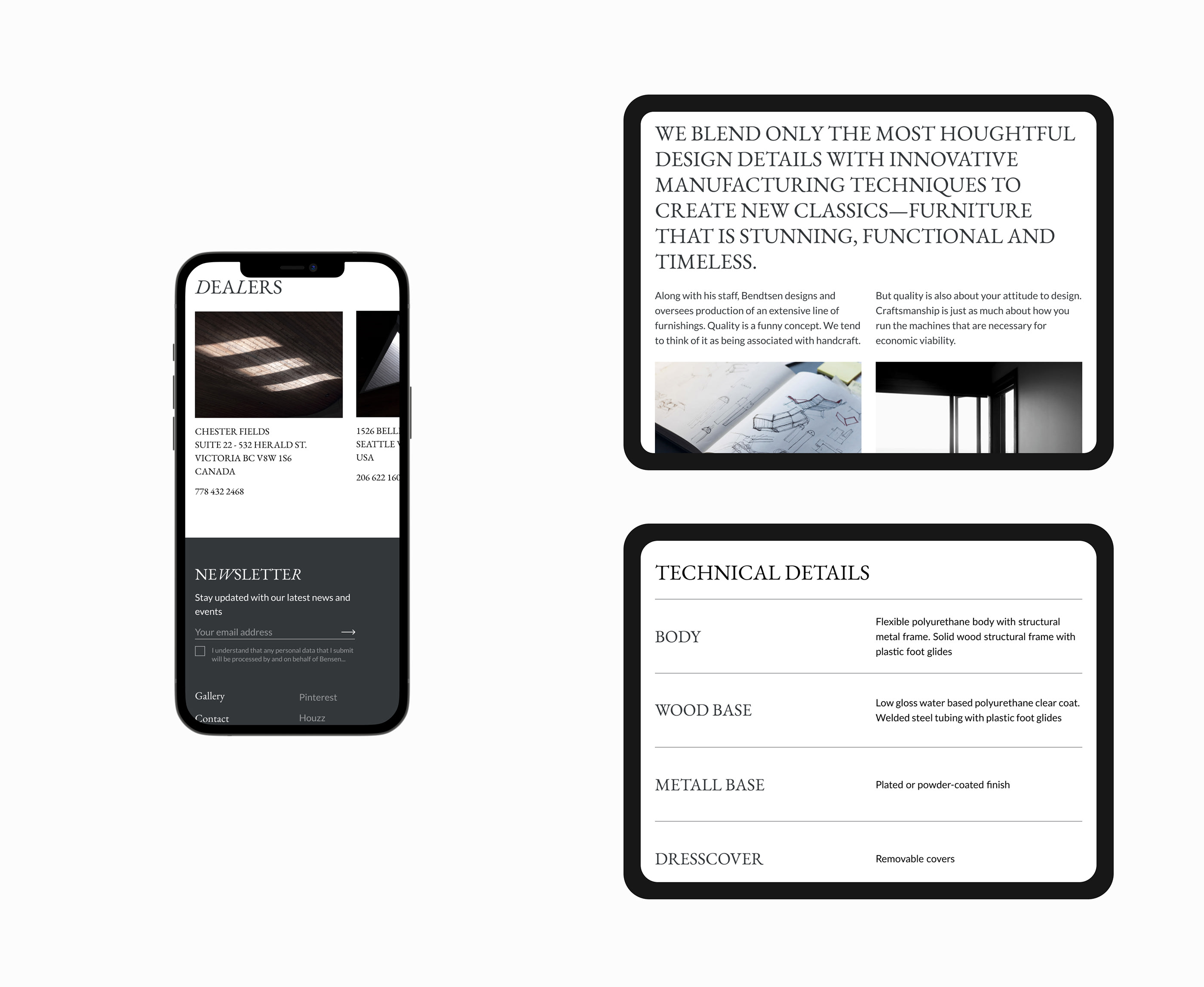 BENSEN | Redesign corporate site — Изображение №5 — Интерфейсы, Графика на Dprofile