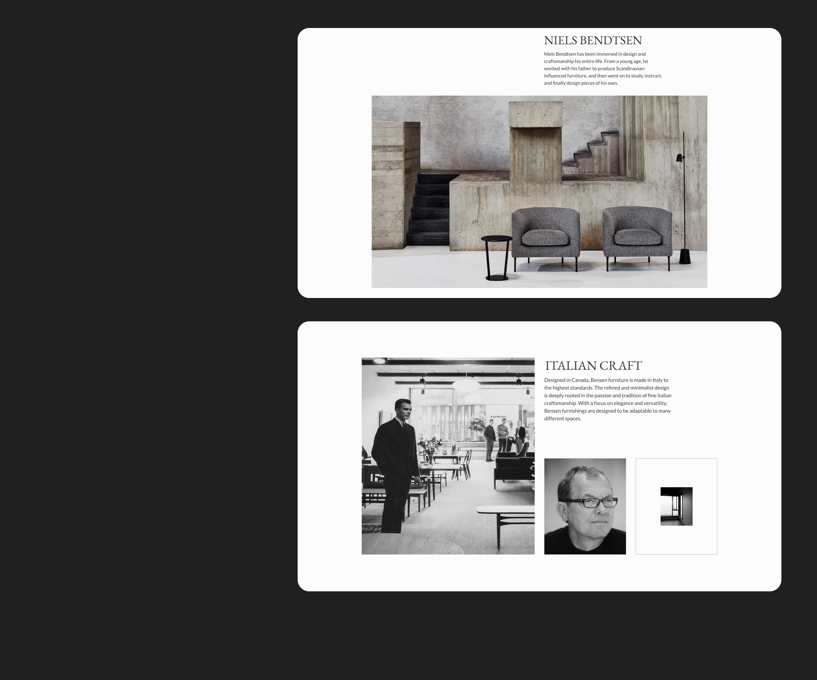 BENSEN | Redesign corporate site — Изображение №12 — Интерфейсы, Графика на Dprofile