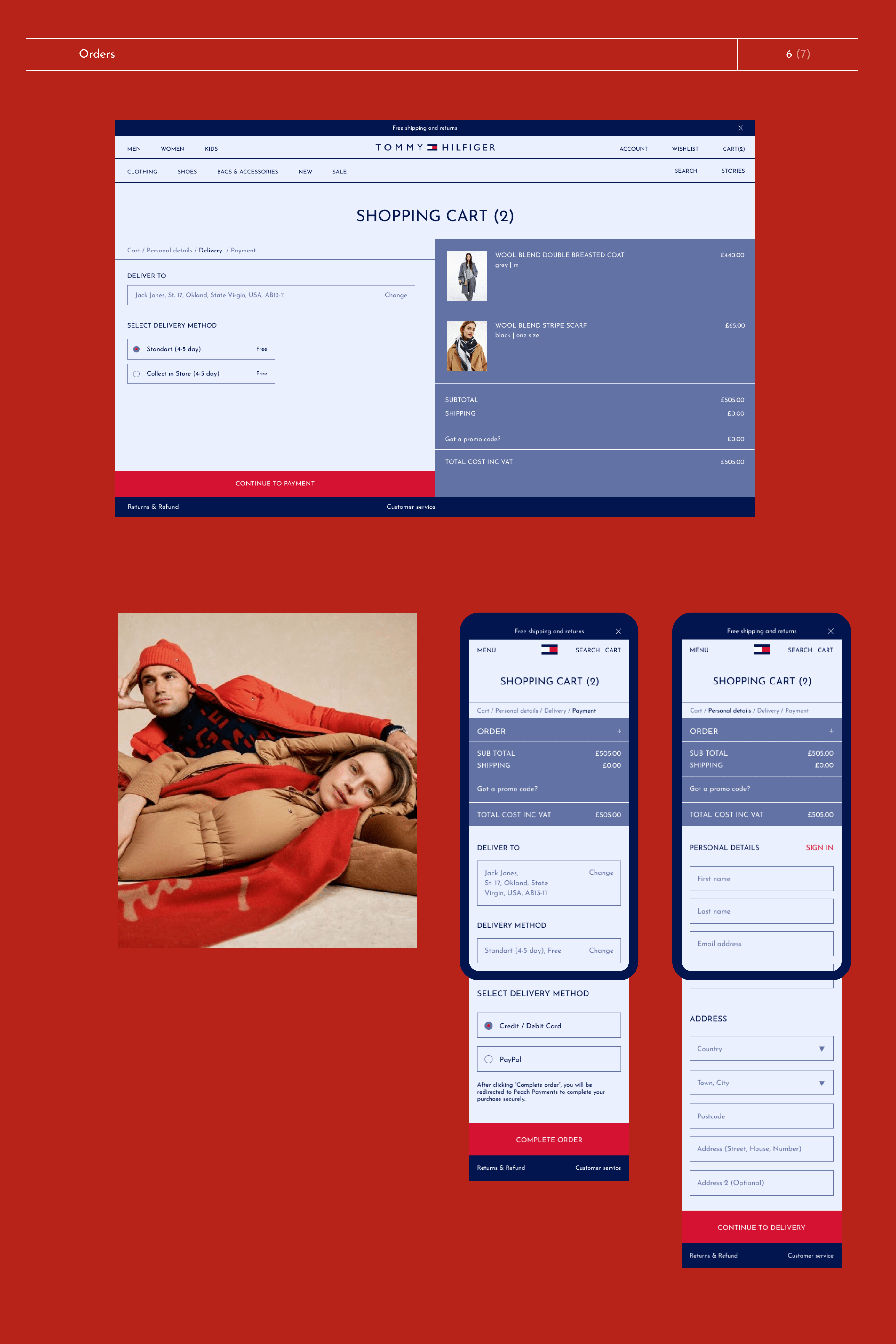 Tommy Hilfiger | Redesign online store — Изображение №7 — Анимация, Маркетинг на Dprofile
