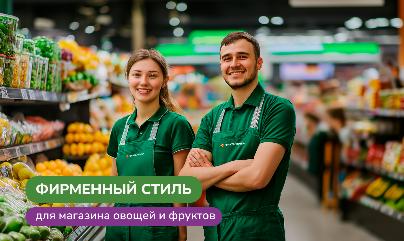 Фирменный стиль/упаковка для магазина овощей и фруктов — Изображение №1 — Брендинг на Dprofile