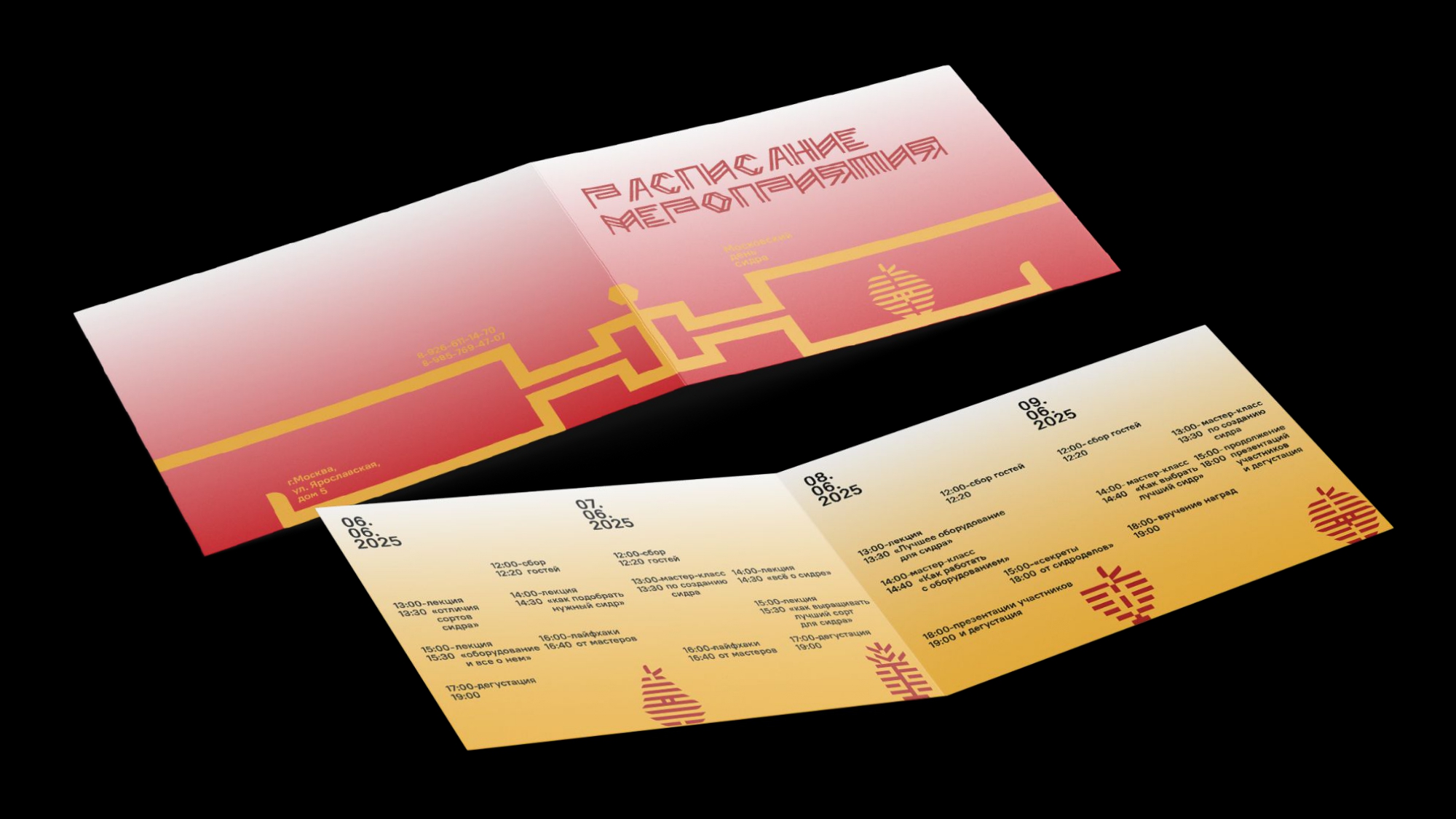 Графический комплекс для ежегодного конкурса натуральных — Изображение №14 — Брендинг на Dprofile