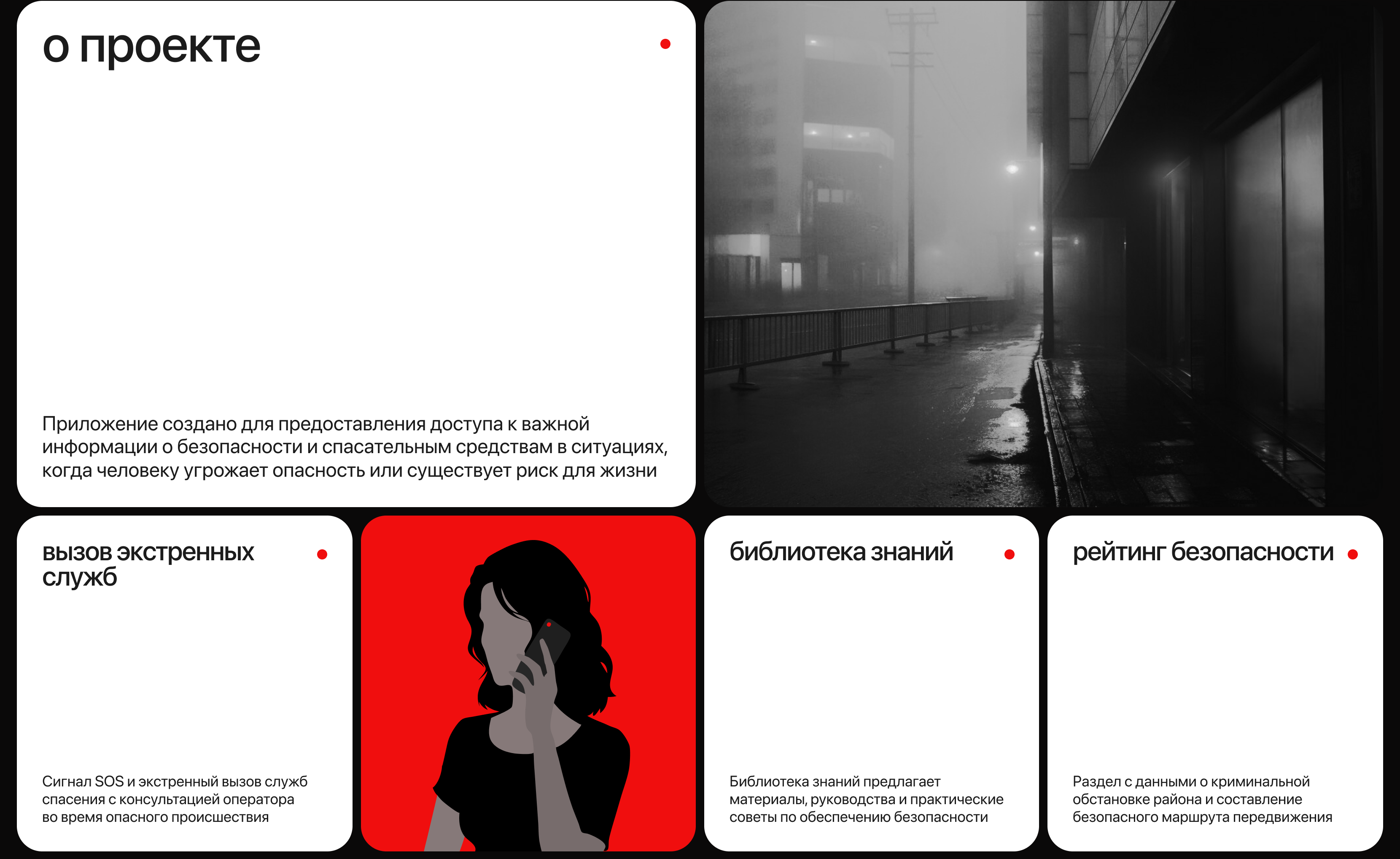Круг помощи / Безопасность в экстренных ситуациях — Изображение №2 — Интерфейсы, Графика на Dprofile