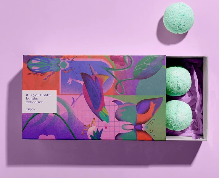 It Is Your Bath Bomb Packaging — Иллюстрация, Графика на Dprofile
