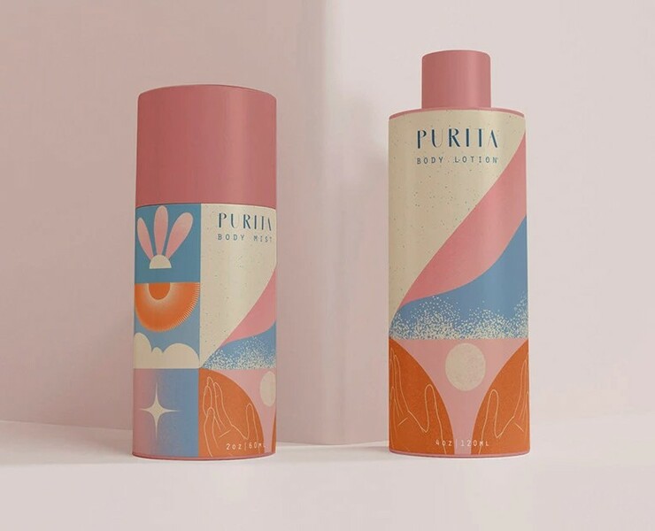 Purita Packaging — Иллюстрация, Графика на Dprofile