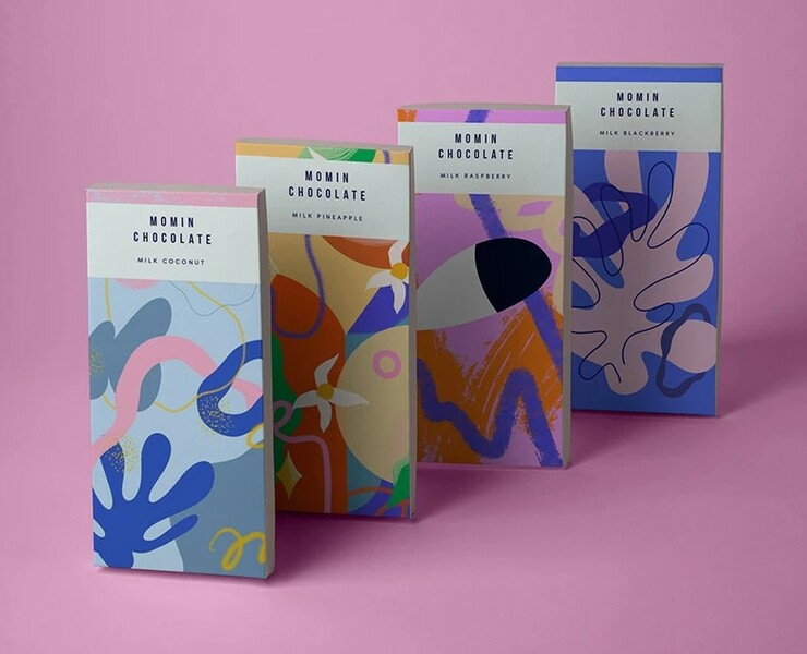 MOMIN CHOCOLATE Packaging Design — Иллюстрация, Графика на Dprofile