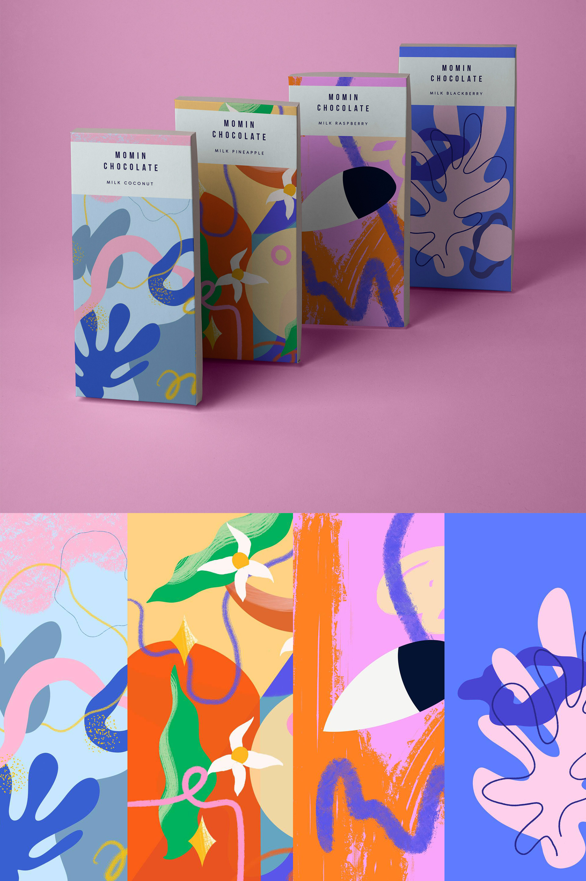 MOMIN CHOCOLATE Packaging Design — Изображение №1 — Иллюстрация, Графика на Dprofile