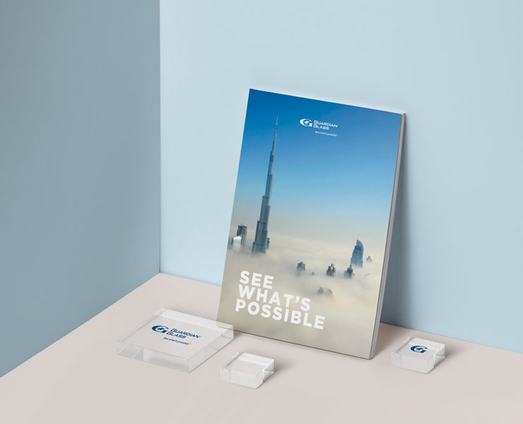 Guardian Glass Russia — Брендинг, Графика на Dprofile