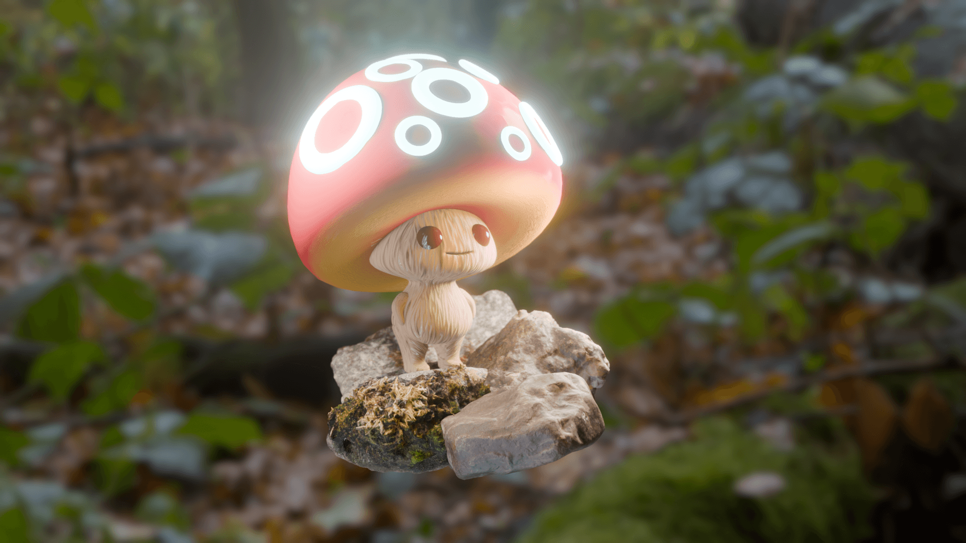 3D mushroom — Изображение №1 — 3D на Dprofile