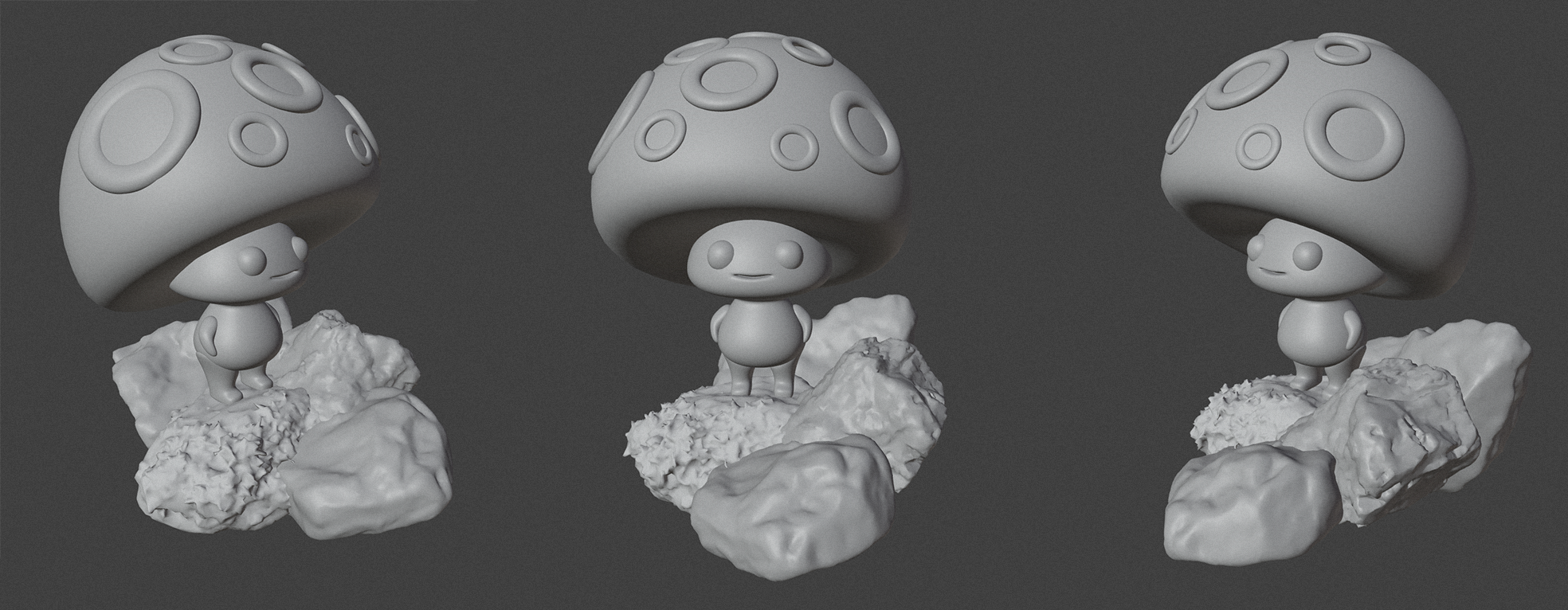 3D mushroom — Изображение №2 — 3D на Dprofile