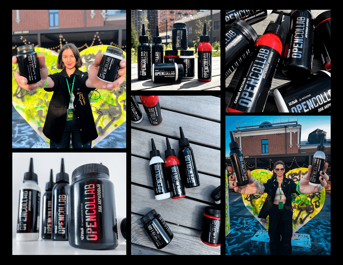 OPENCOLLAB ACRYL LOGO AND PACKAGING DESIGN — Изображение №7 — Брендинг на Dprofile