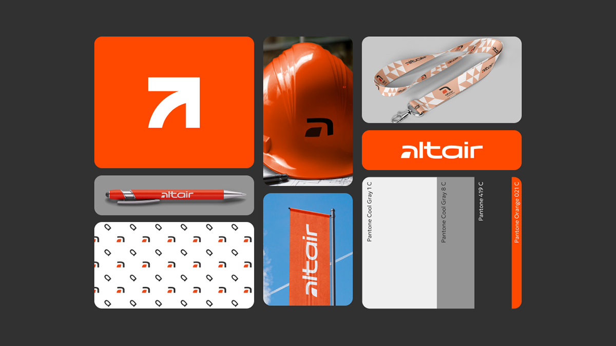 ALTAIR REBRANDING | РЕБРЕНДИНГ СТРОИТЕЛЬНОЙ КОМПАНИИ — Изображение №4 — Брендинг на Dprofile