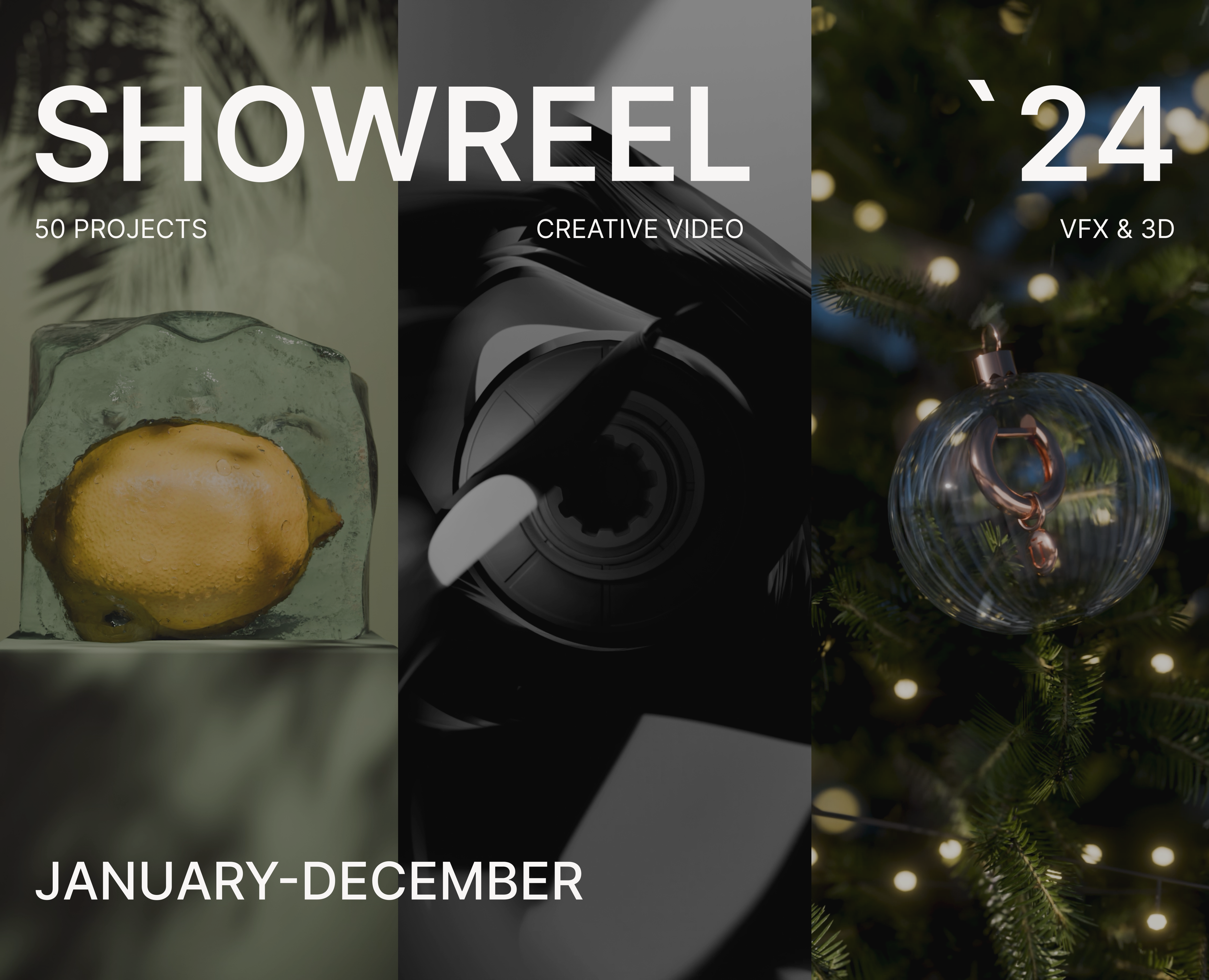 3D/VFX Showreel 2024 — 3D на Dprofile